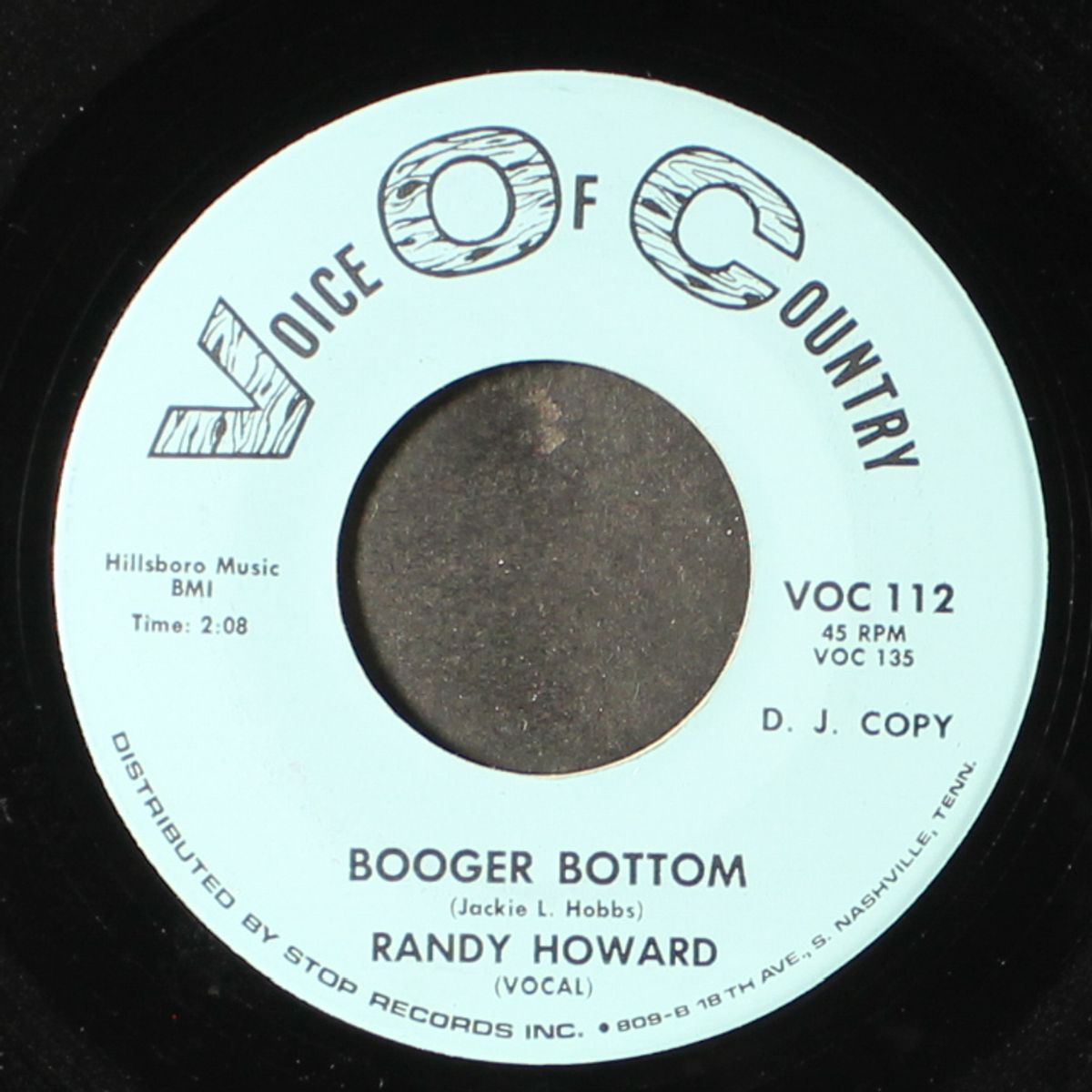 booger bottom / puzzle of love by RANDY HOWARD