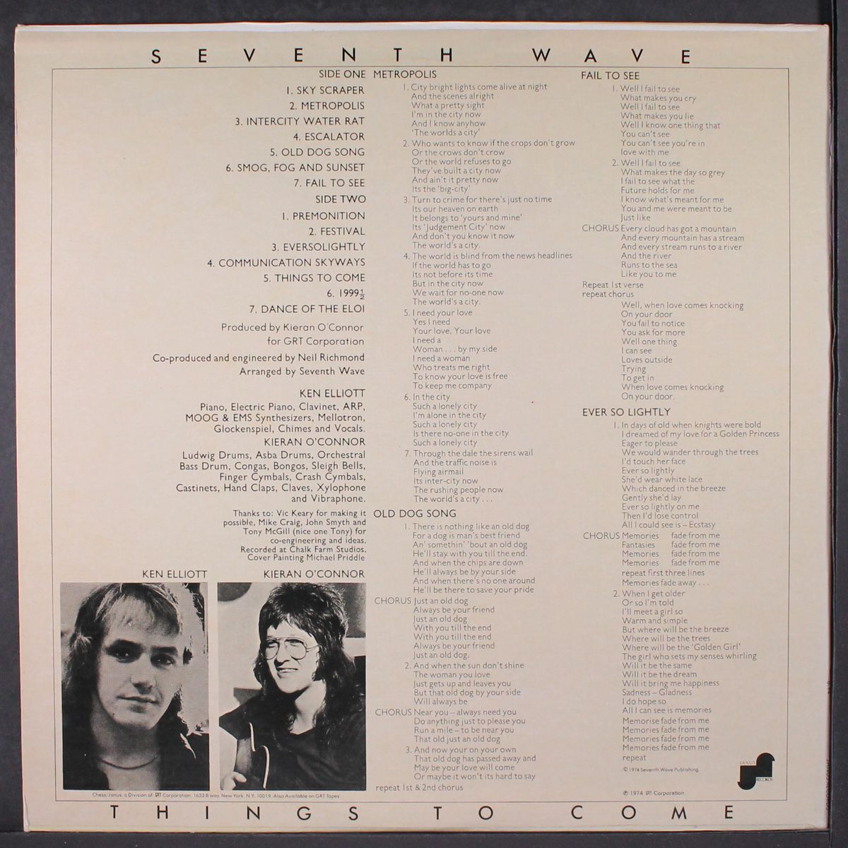 things to come by SEVENTH WAVE