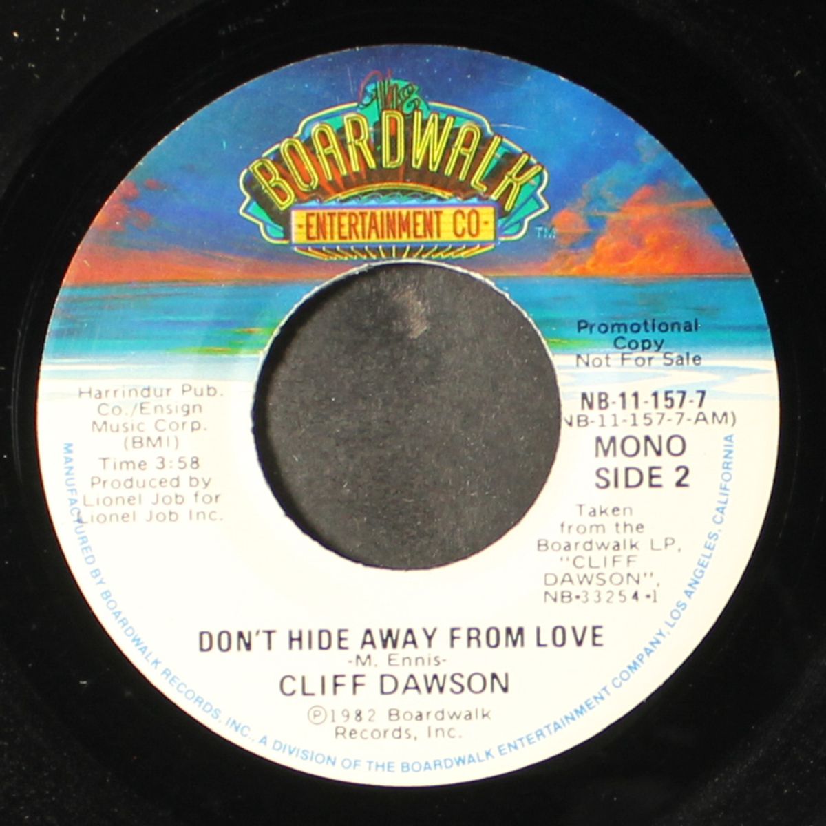 don't hide away from love / mono by CLIFF DAWSON