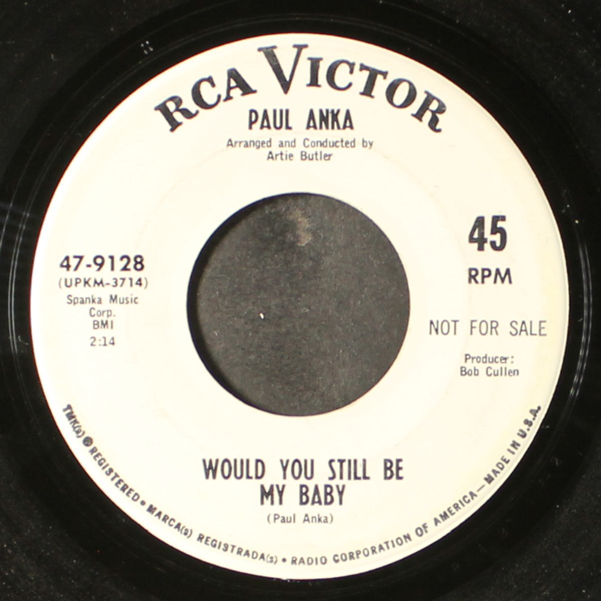 until it's time for you to go / would you still be my baby by PAUL ANKA