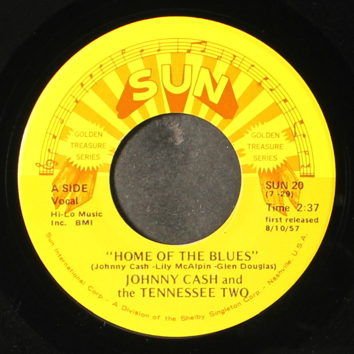home of the blues / give my love to rose by JOHNNY CASH