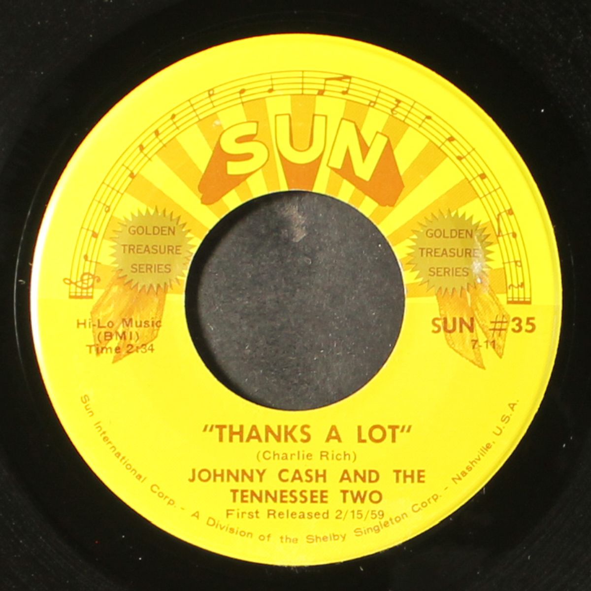luther's boogie / thanks a lot by JOHNNY CASH