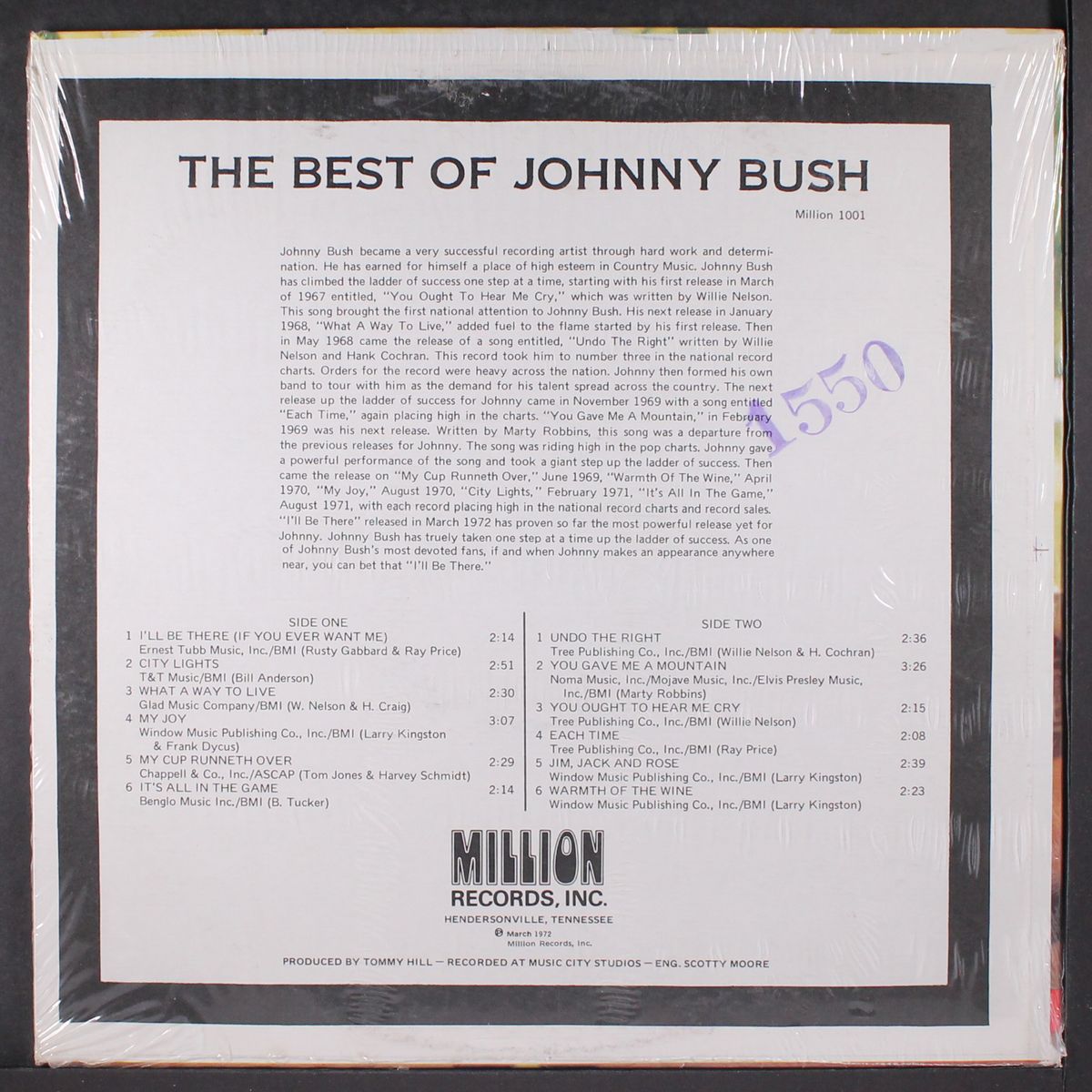 best of by JOHNNY BUSH