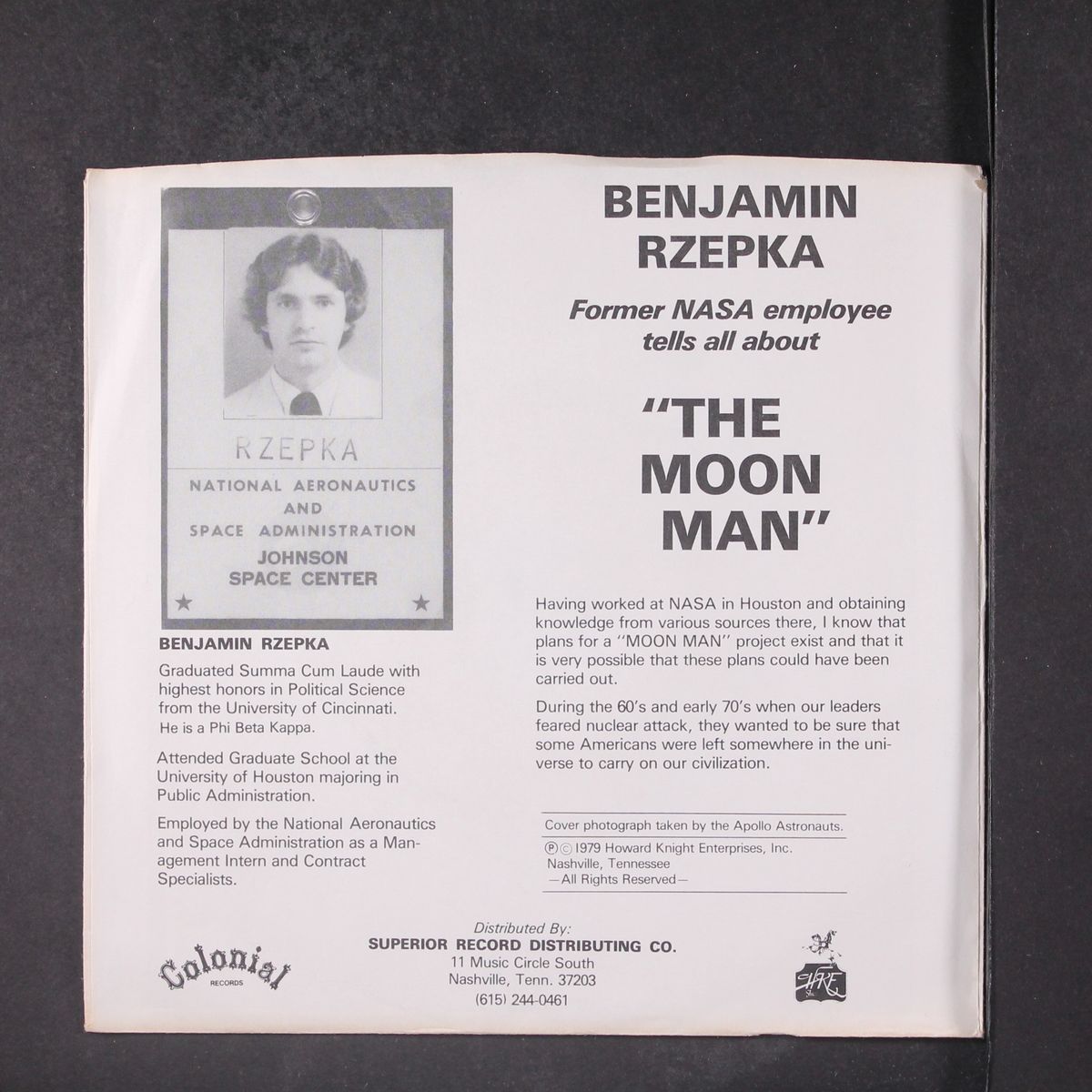 the moon man by BENJAMIN