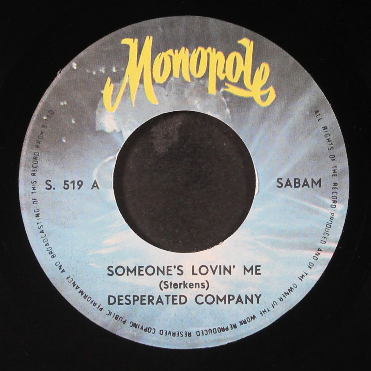someone's lovin' me / rock & roll music by DESPERATED COMPANY