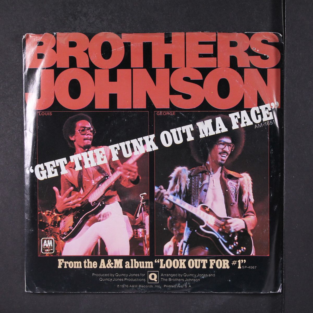 get the funk out ma face / tomorrow by BROTHERS JOHNSON