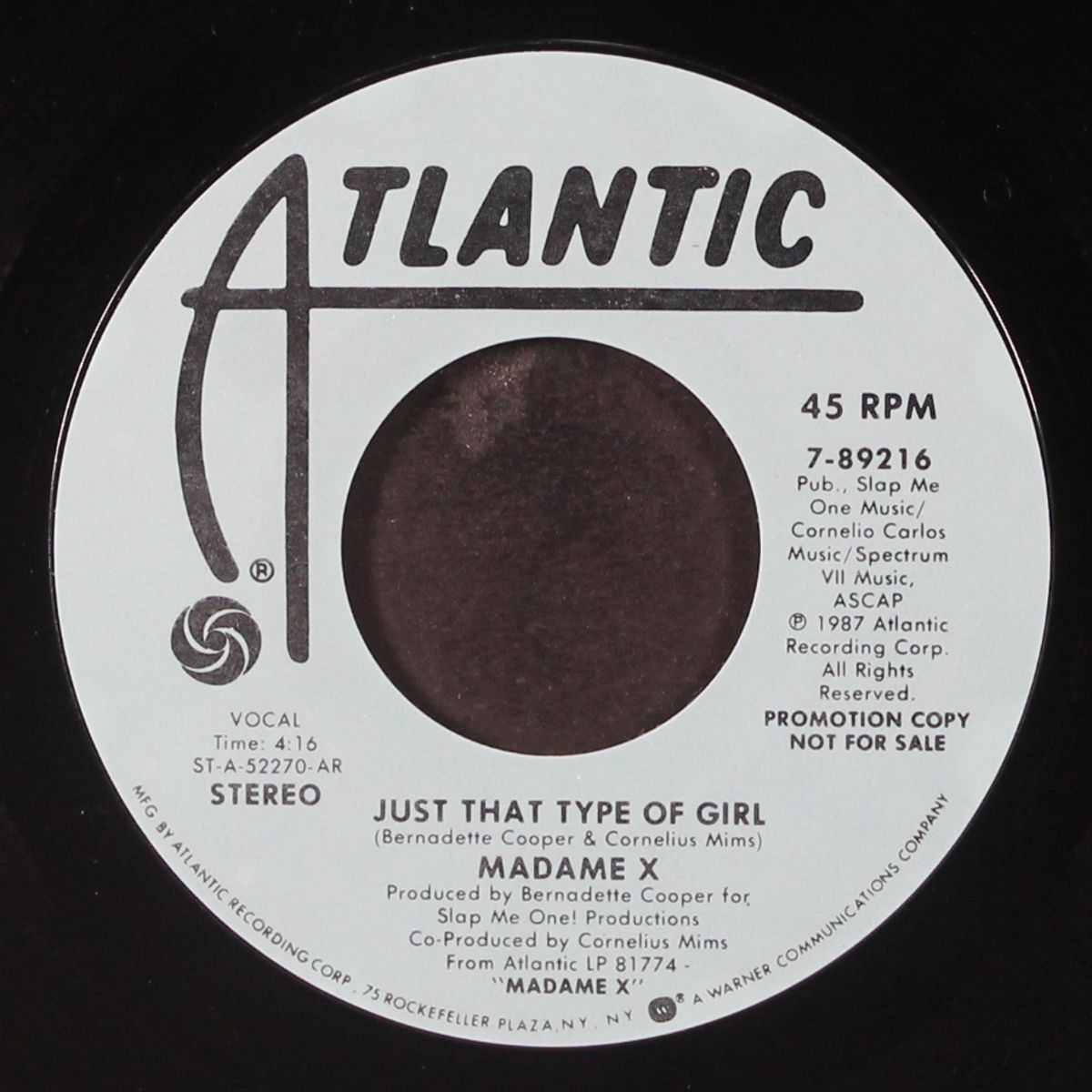 just that type of girl by MADAME X