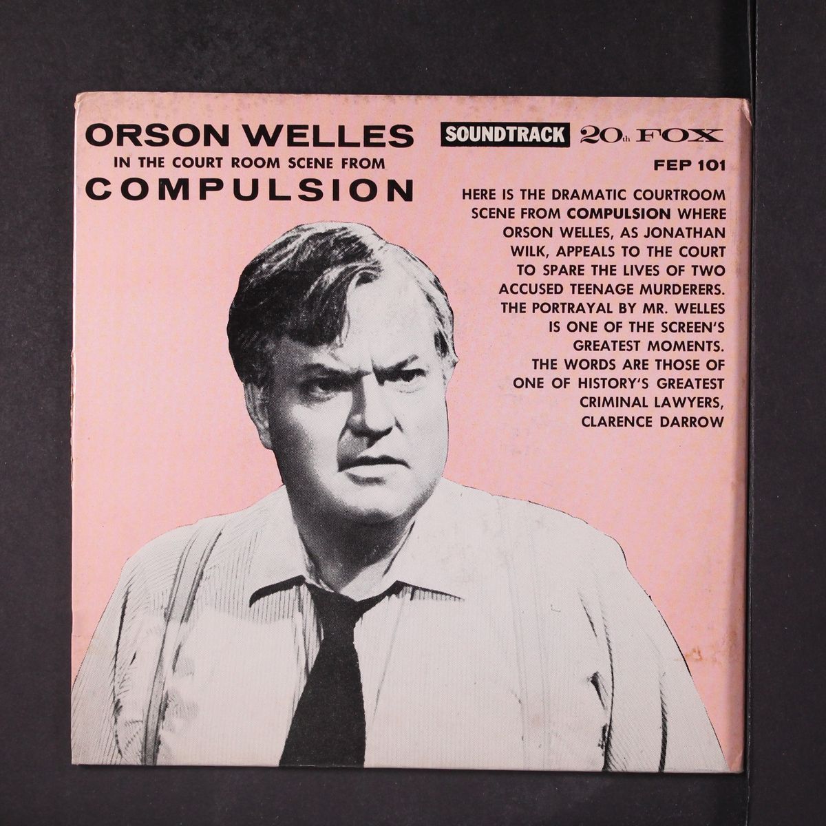 courtroom scene from compulsion / pt. 2 by ORSON WELLES