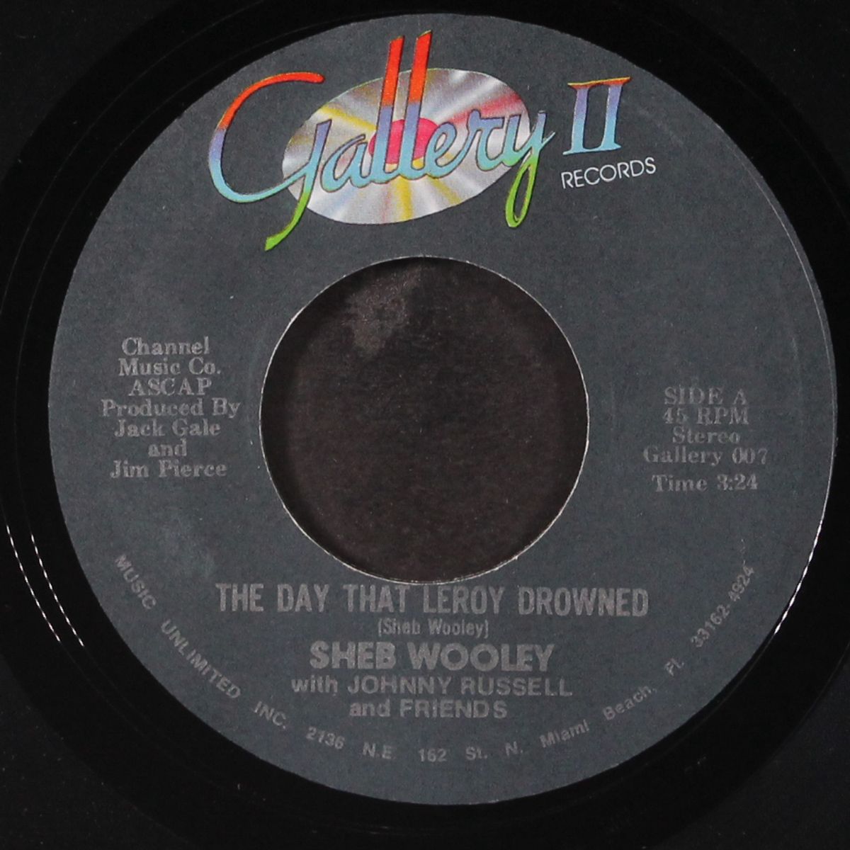 the day that leroy drowned / handyman by SHEB WOOLEY