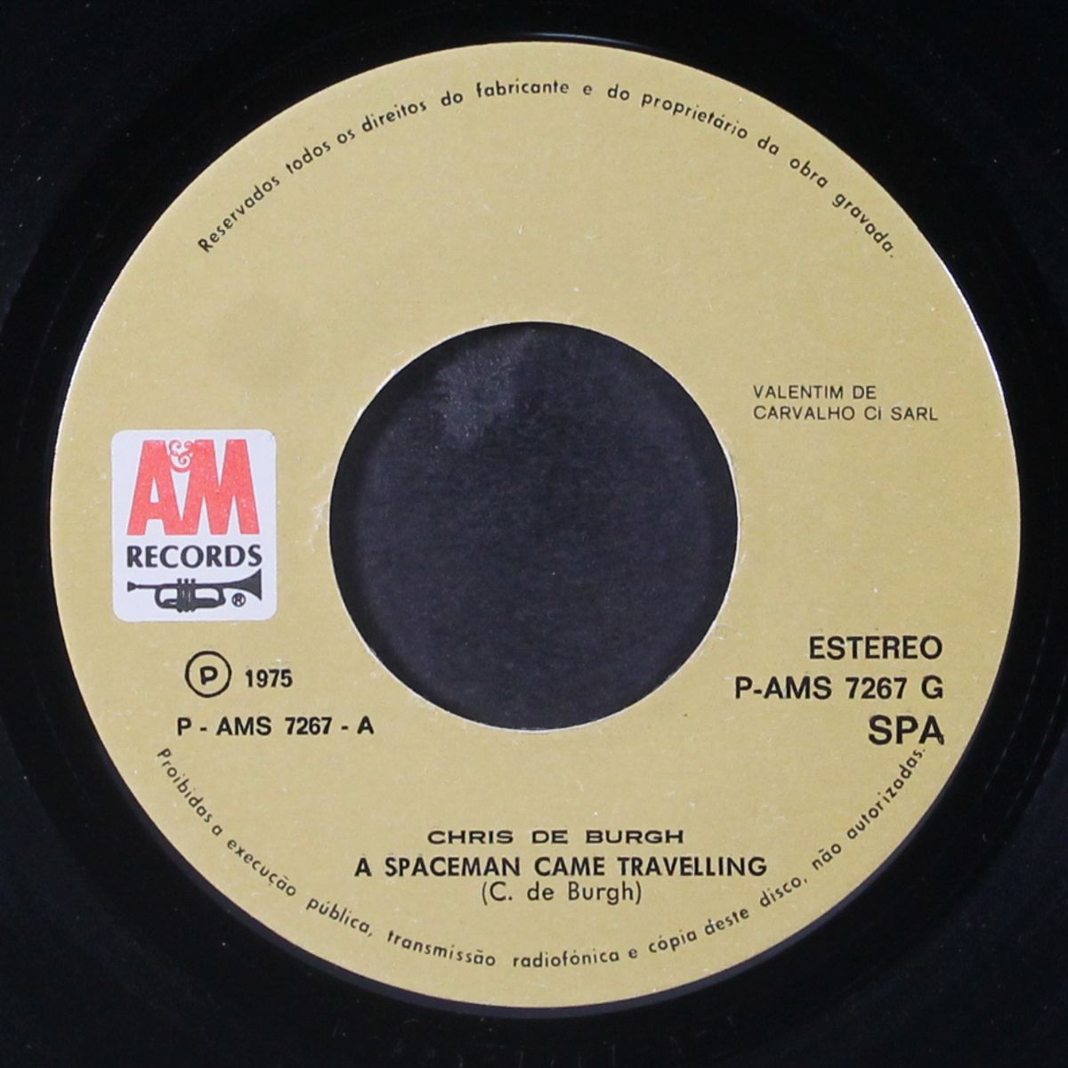 a spaceman came traveling by CHRIS DE BURGH