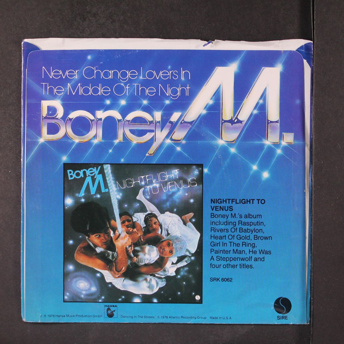 dancing in the streets by BONEY M