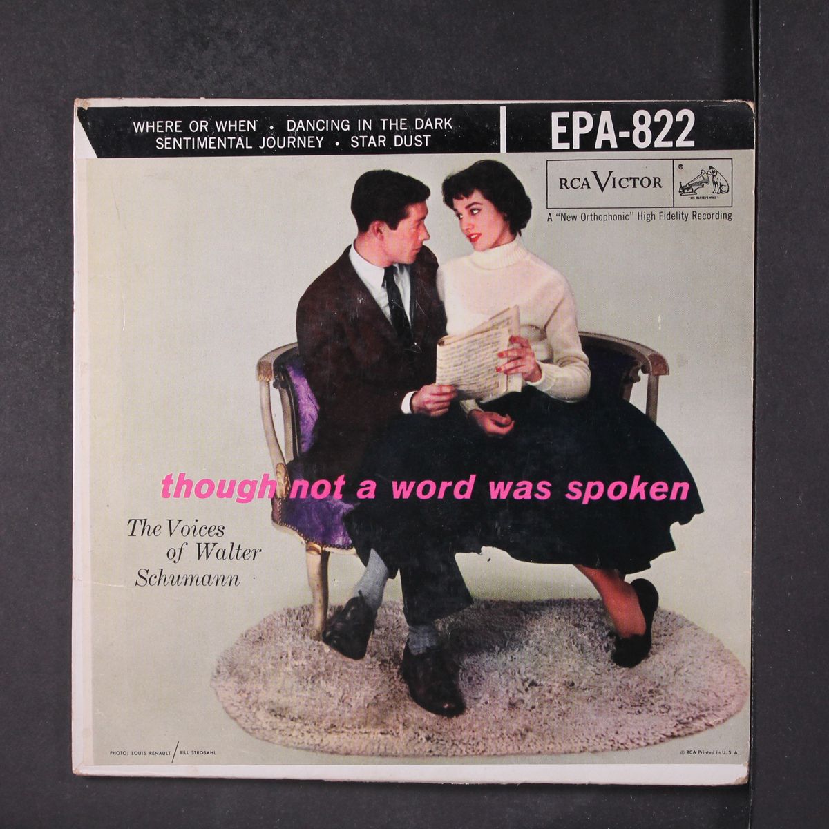 though not a word was spoken by WALTER SCHUMANN
