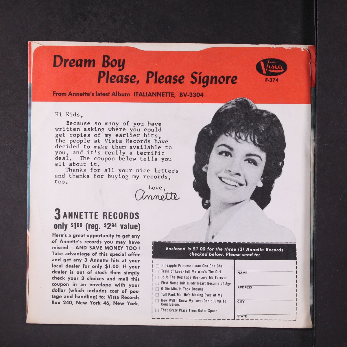 dream boy by ANNETTE