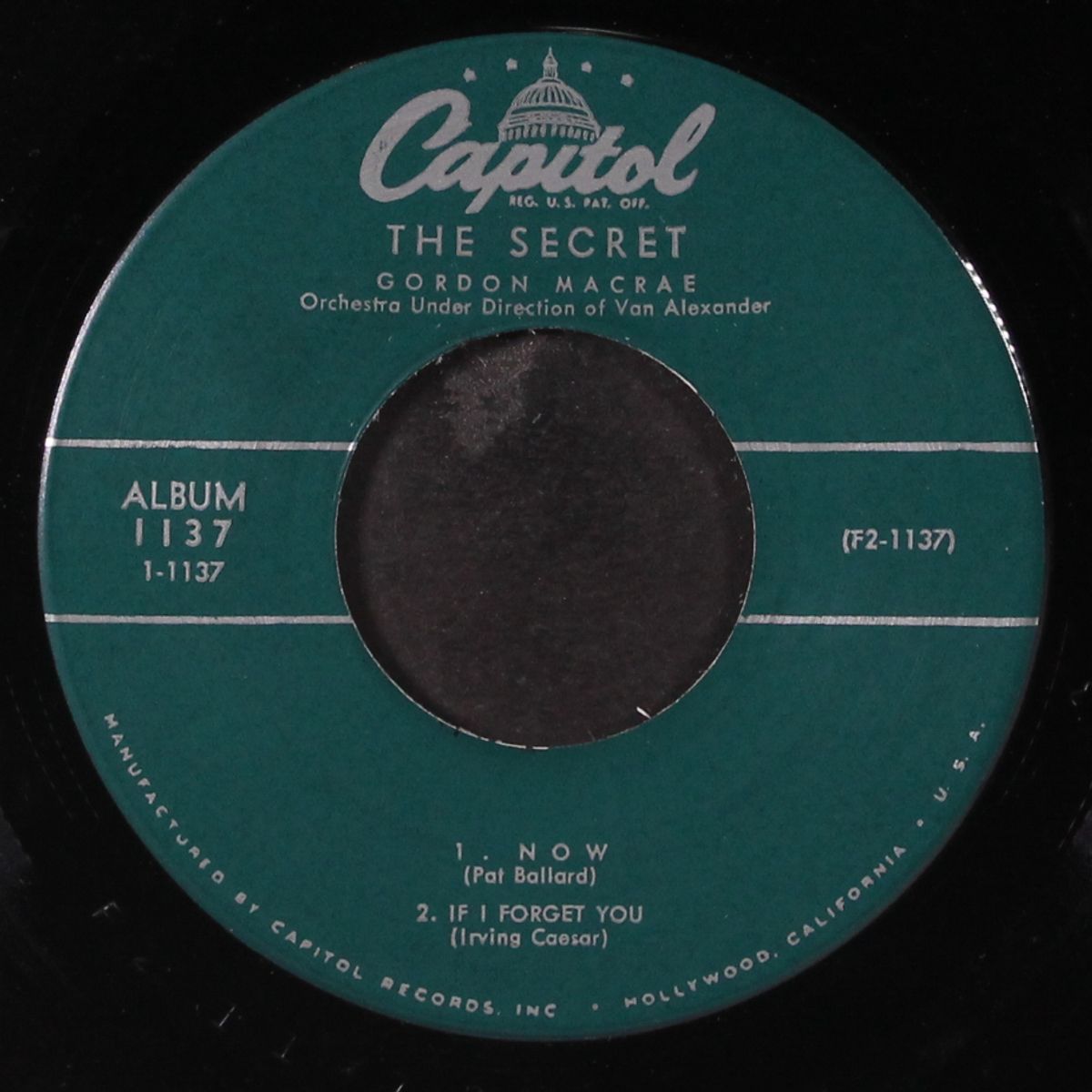 the secret by GORDON MACRAE