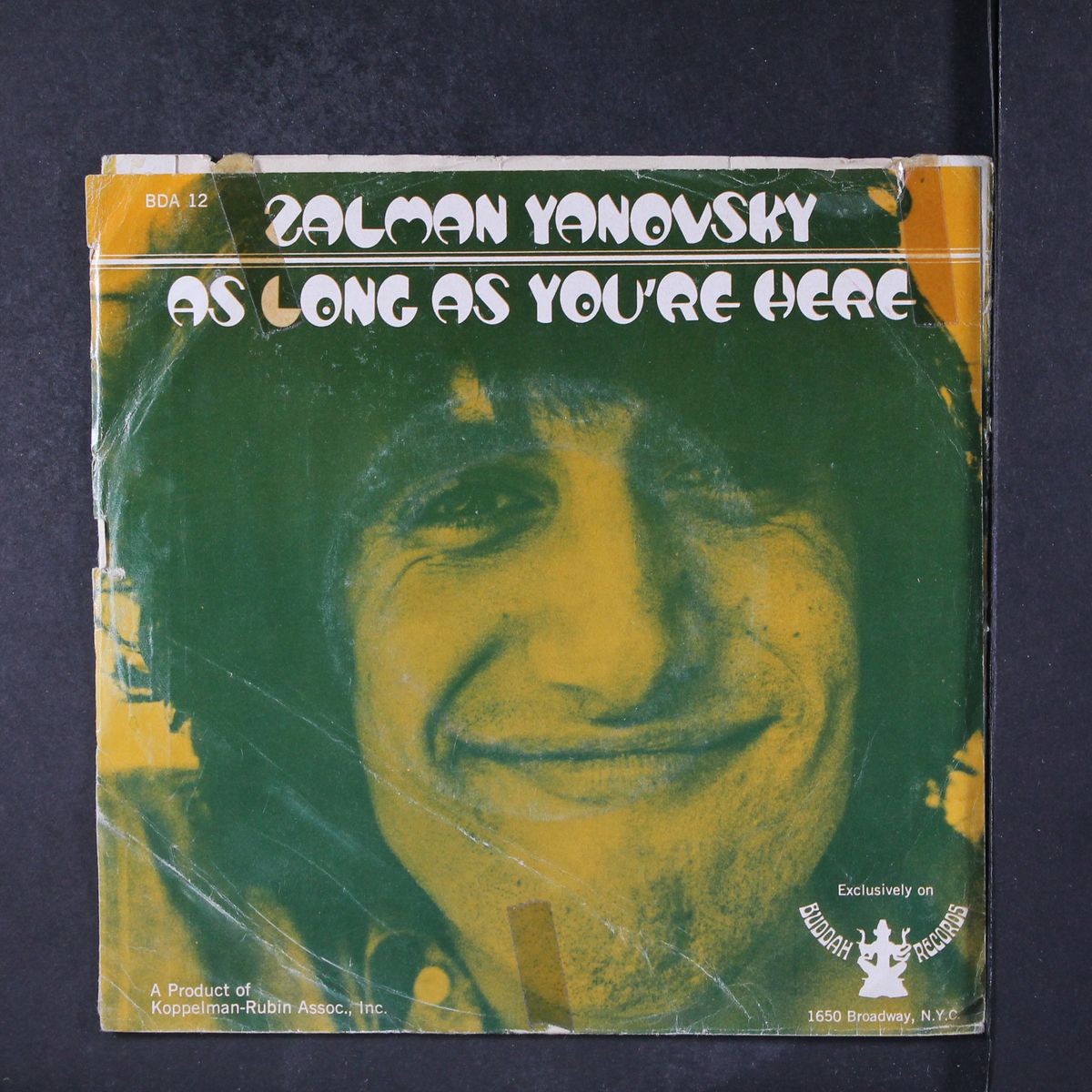 as long as you're here by ZALMAN YANOVSKY