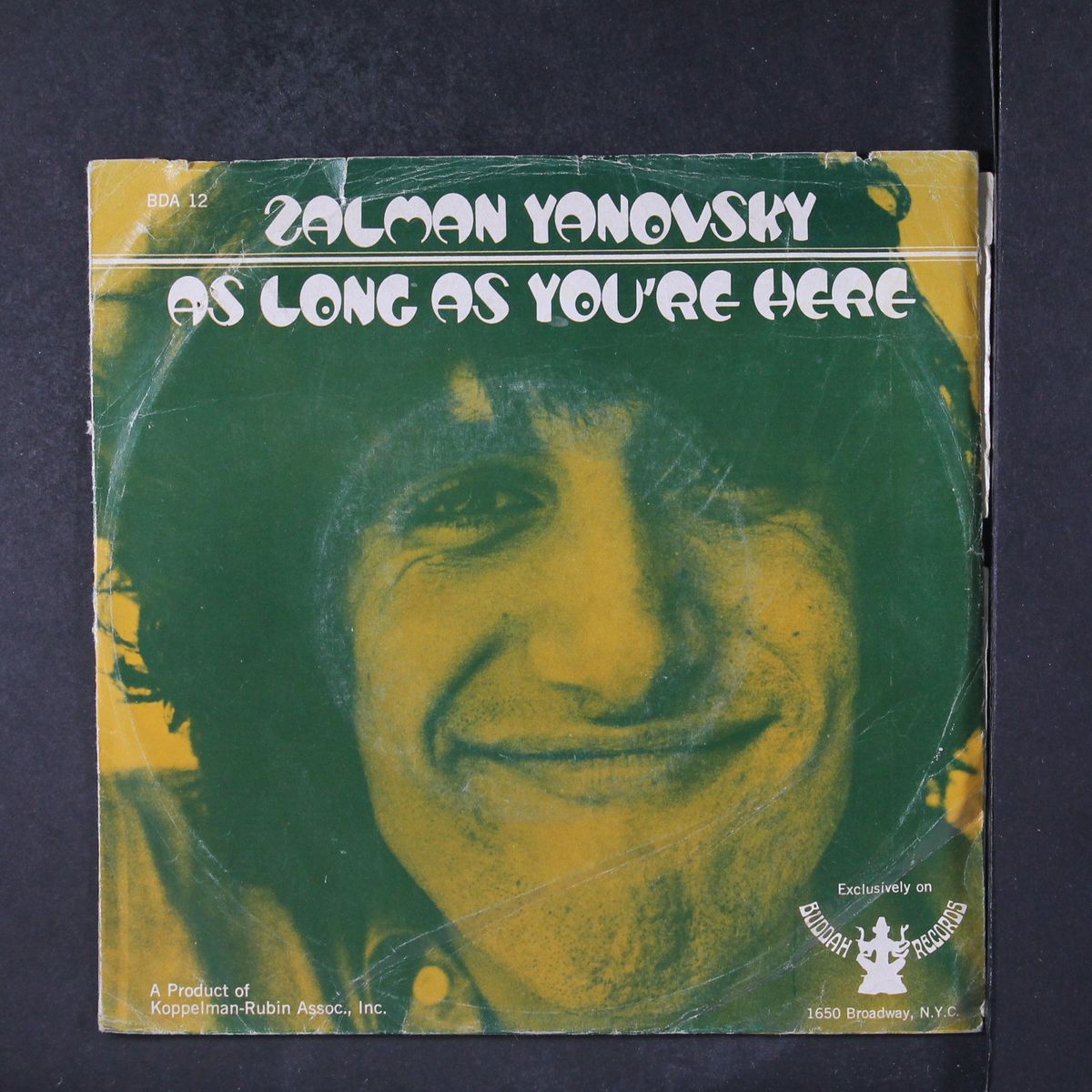 as long as you're here by ZALMAN YANOVSKY