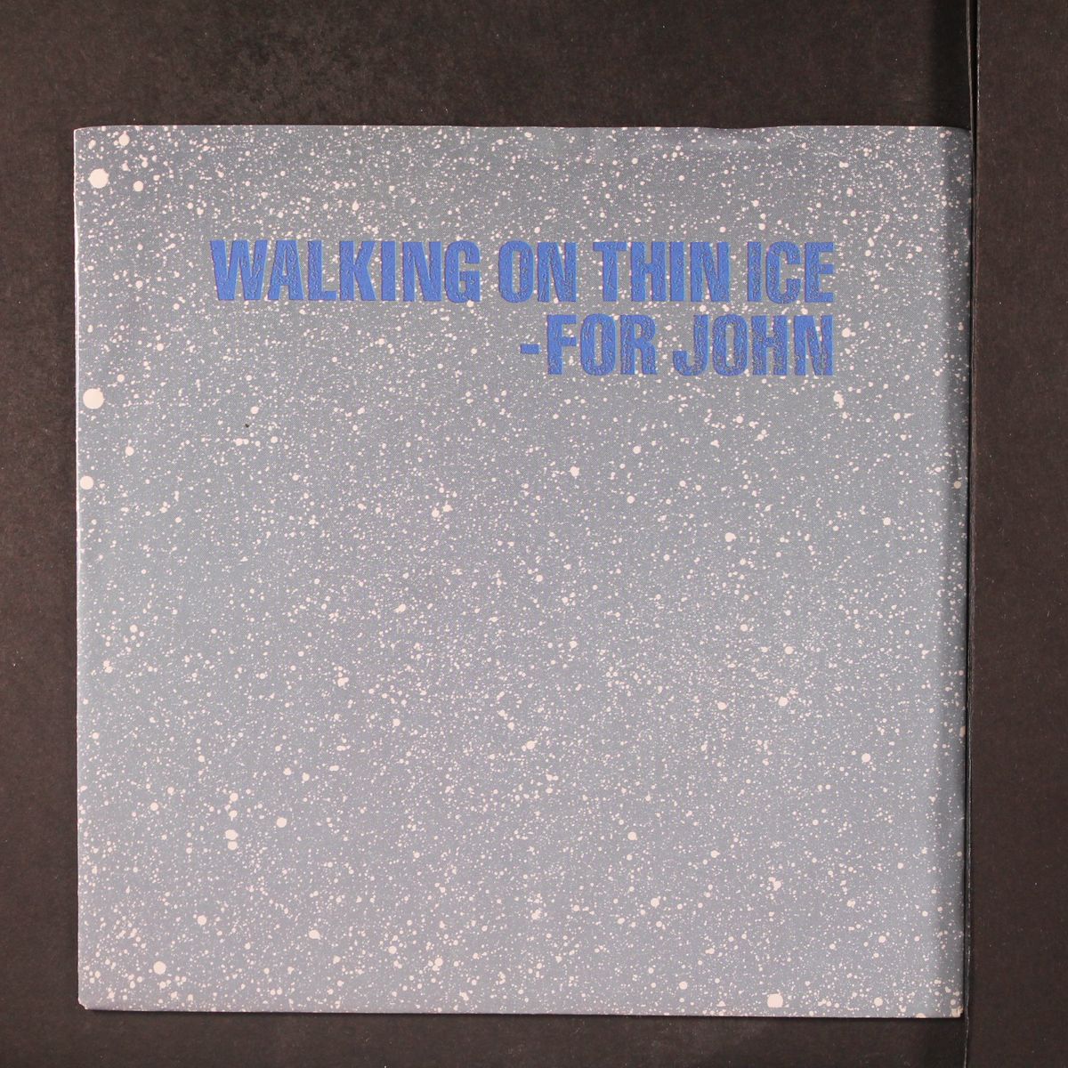 walking on thin ice / it happened by YOKO ONO