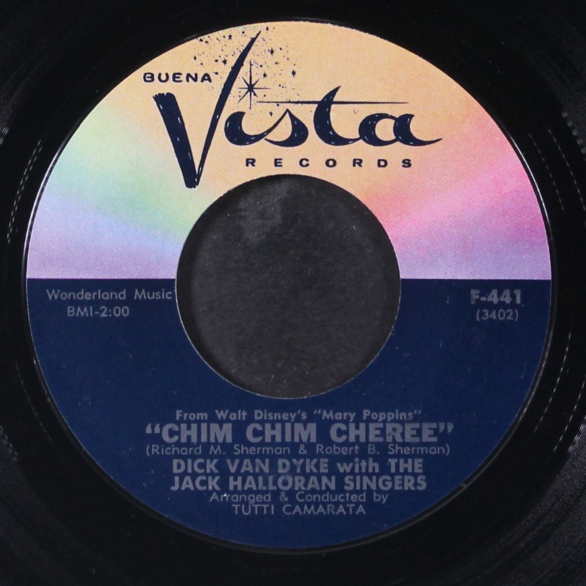 chim chim cheree / step in time by DICK VAN DYKE