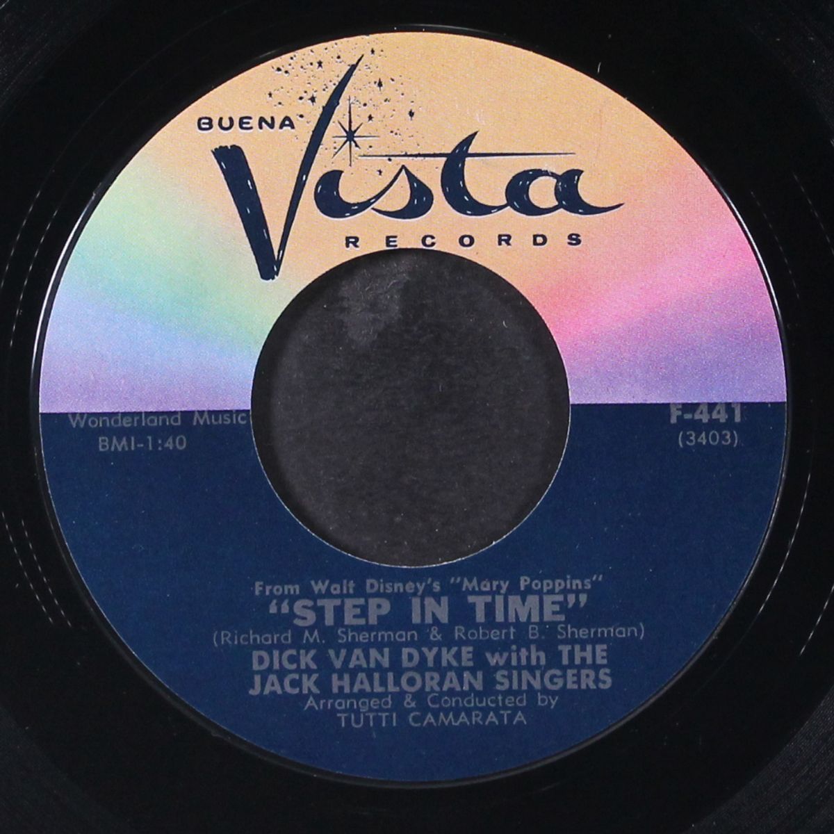 chim chim cheree / step in time by DICK VAN DYKE