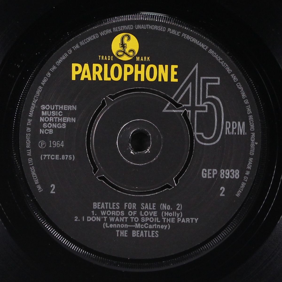 beatles for sale no. 2 by BEATLES