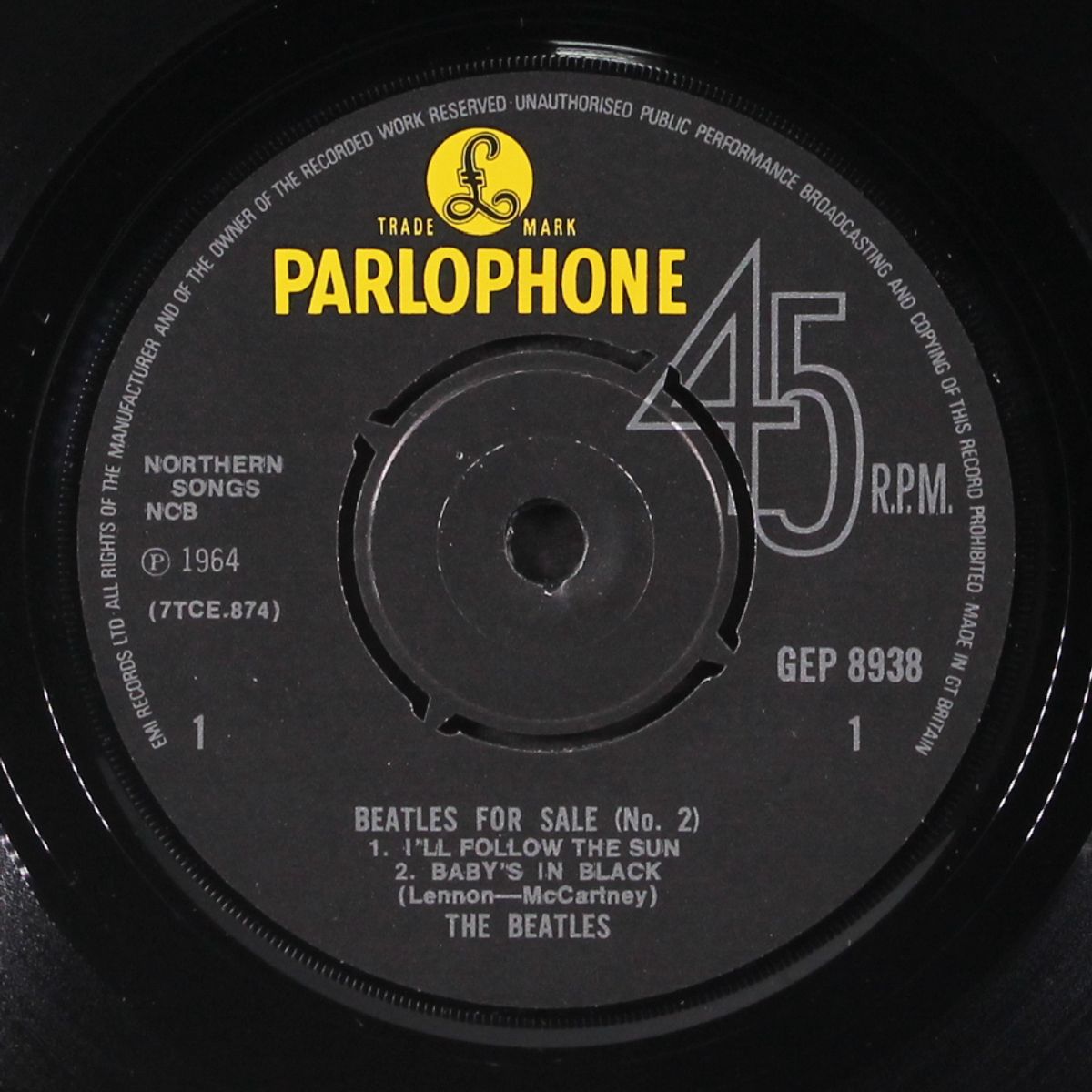 beatles for sale no. 2 by BEATLES