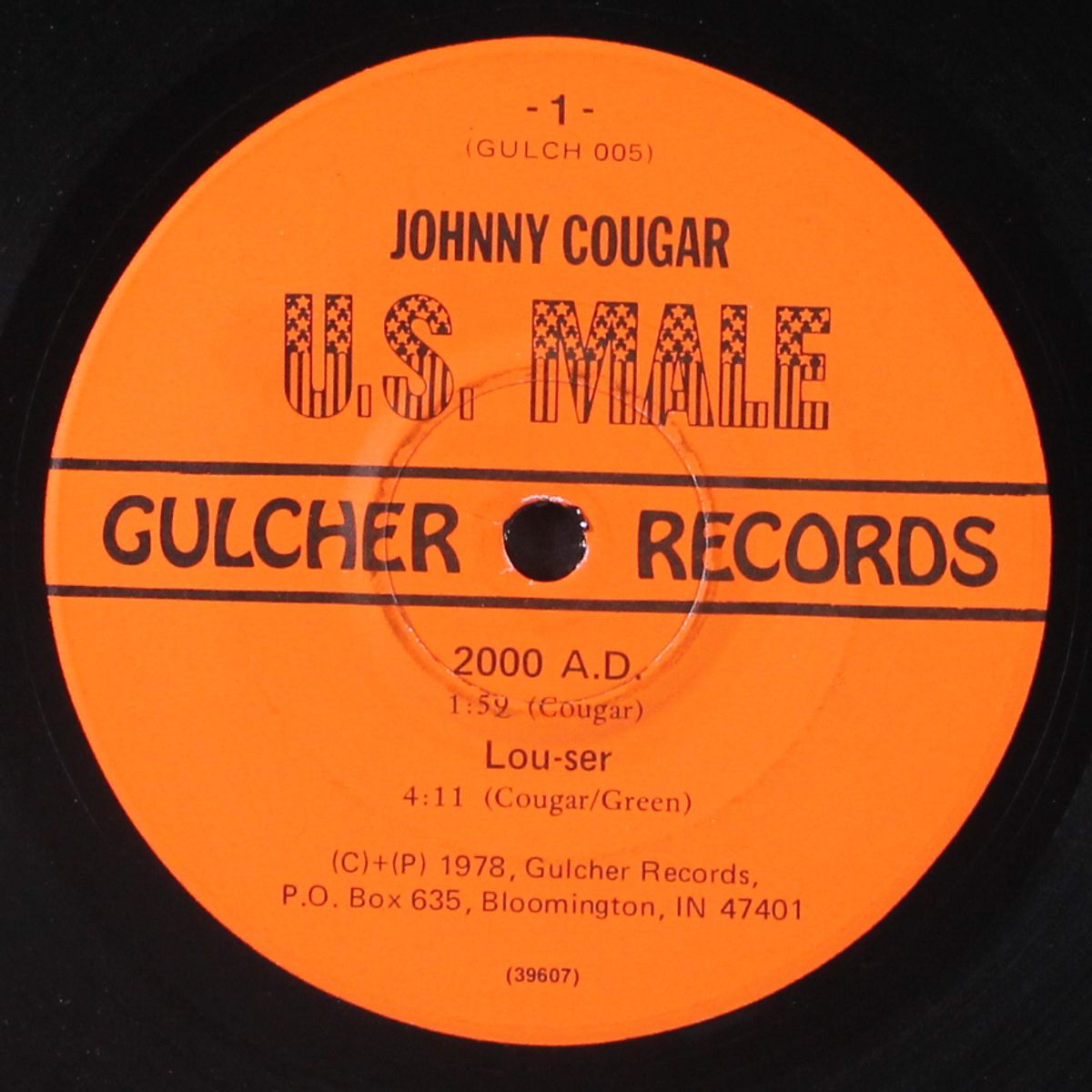 u.s. male by JOHNNY COUGAR