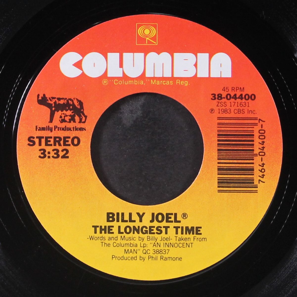 the longest time by BILLY JOEL