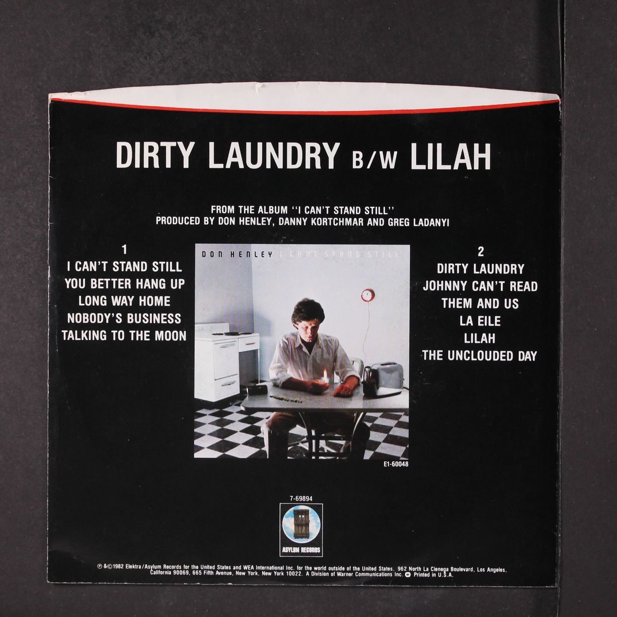 dirty laundry / lilah by DON HENLEY