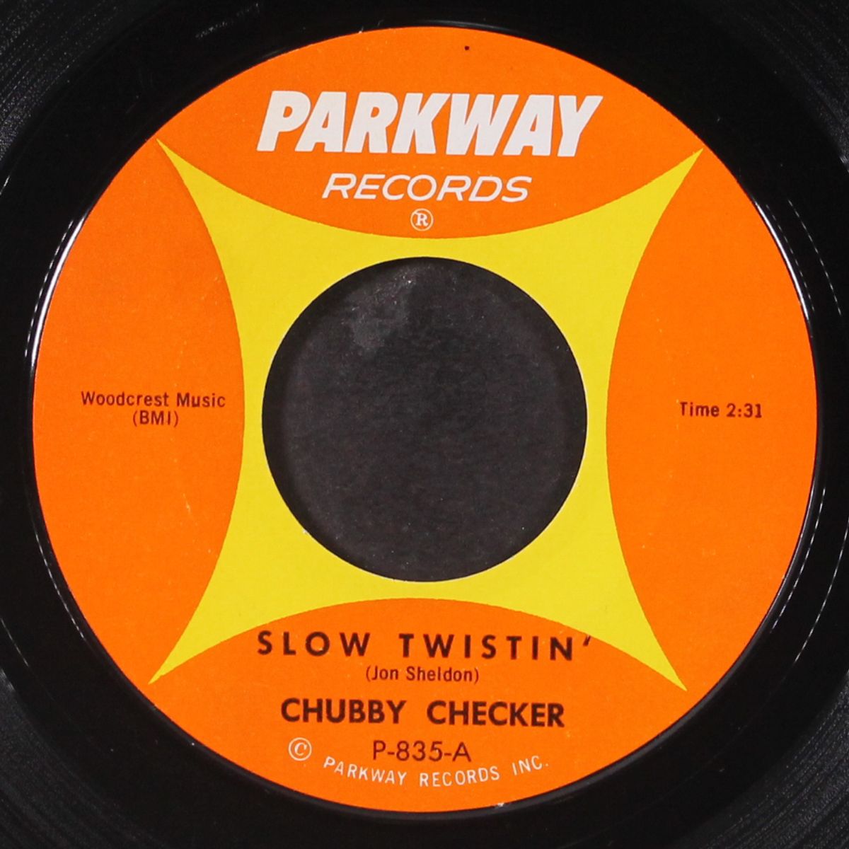 slow twistin' / la paloma twist by CHUBBY CHECKER