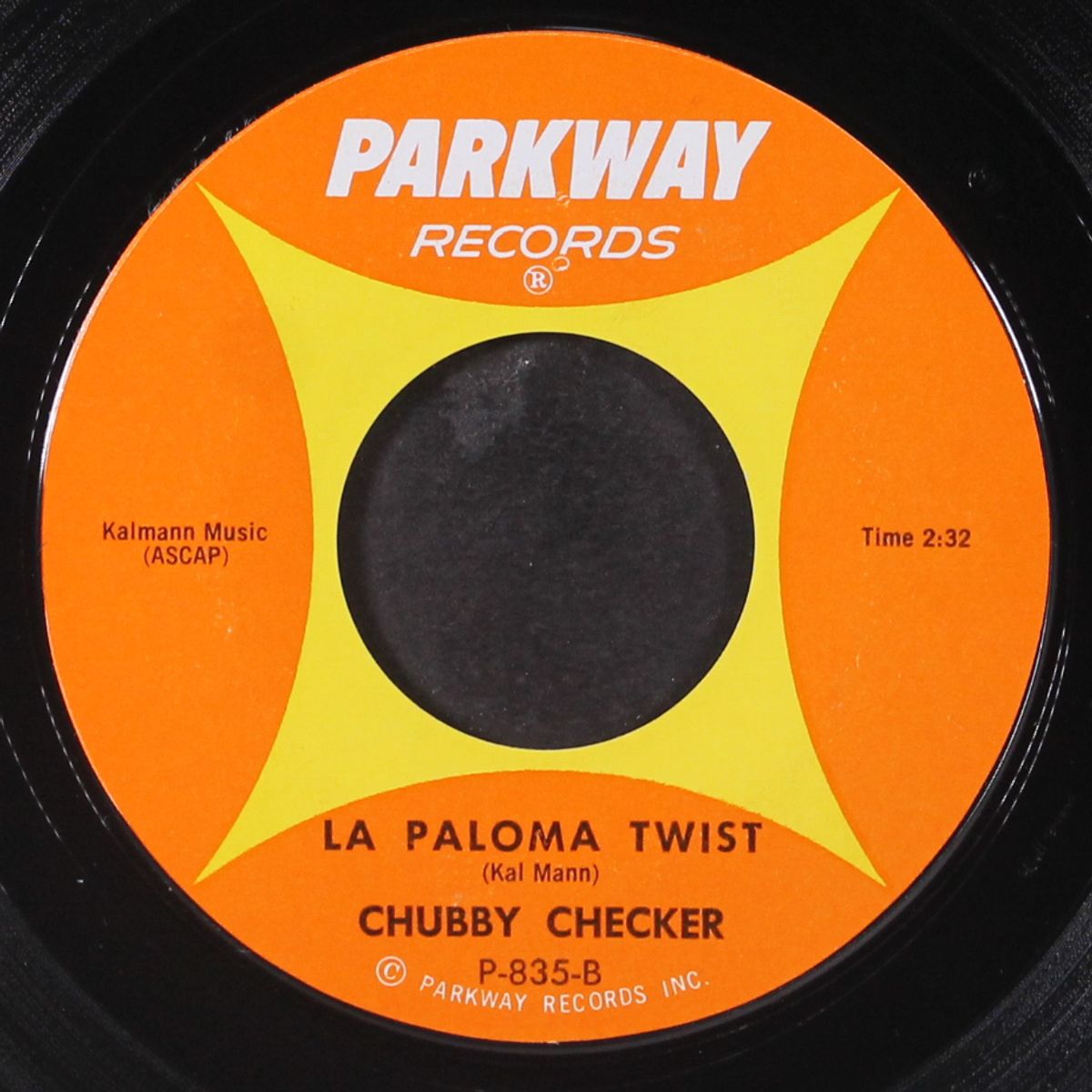 slow twistin' / la paloma twist by CHUBBY CHECKER
