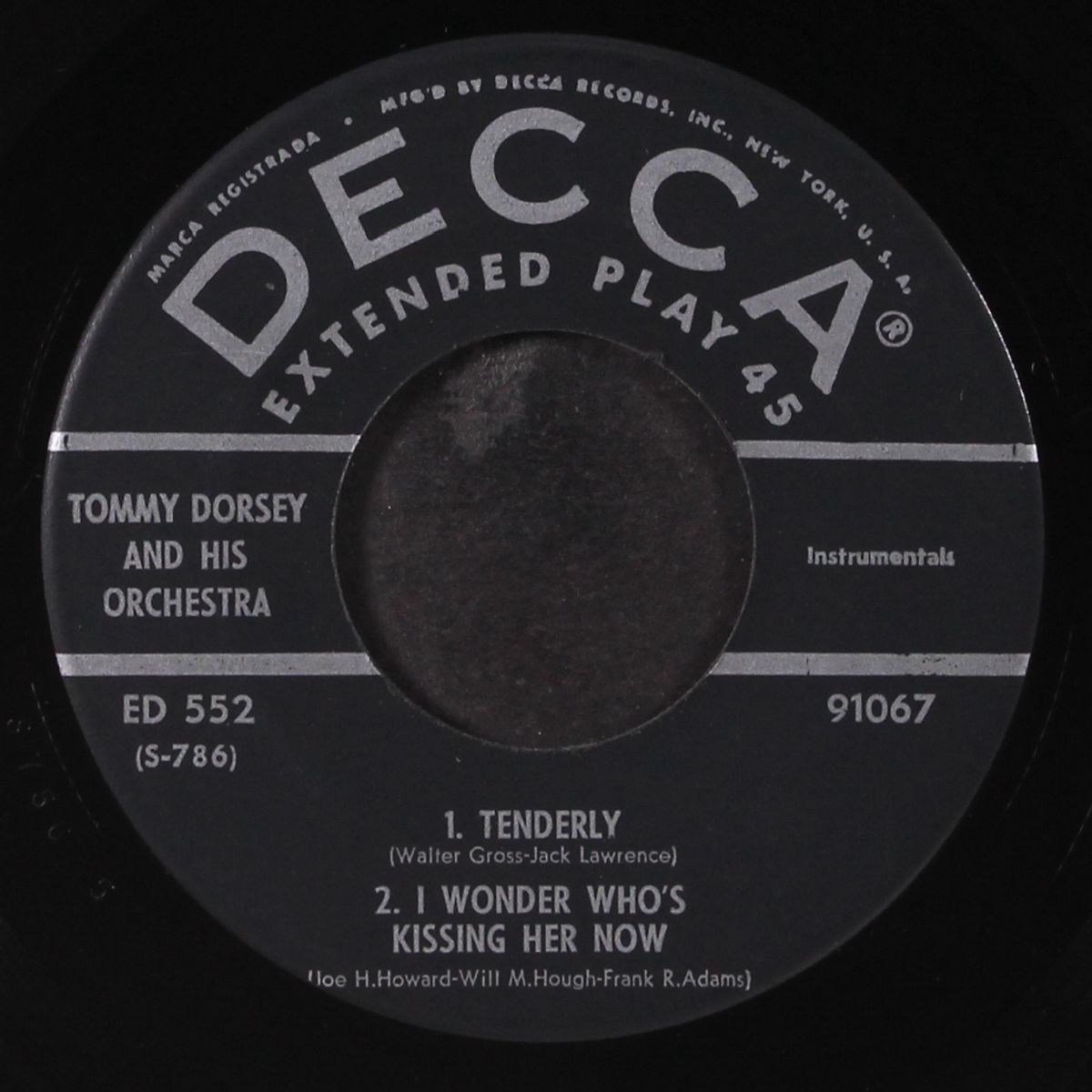 tenderly by TOMMY DORSEY