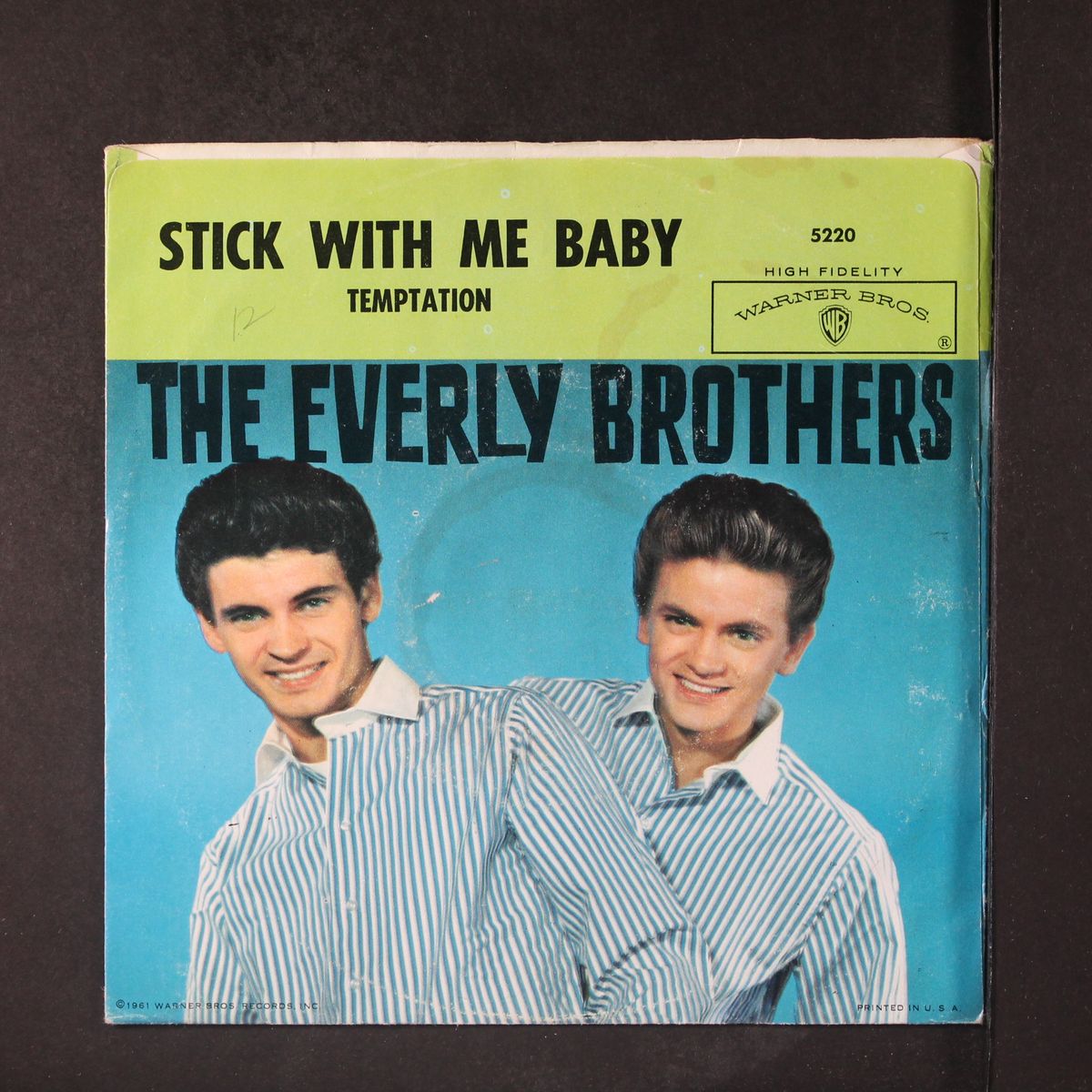 stick with me baby / temptation by EVERLY BROTHERS