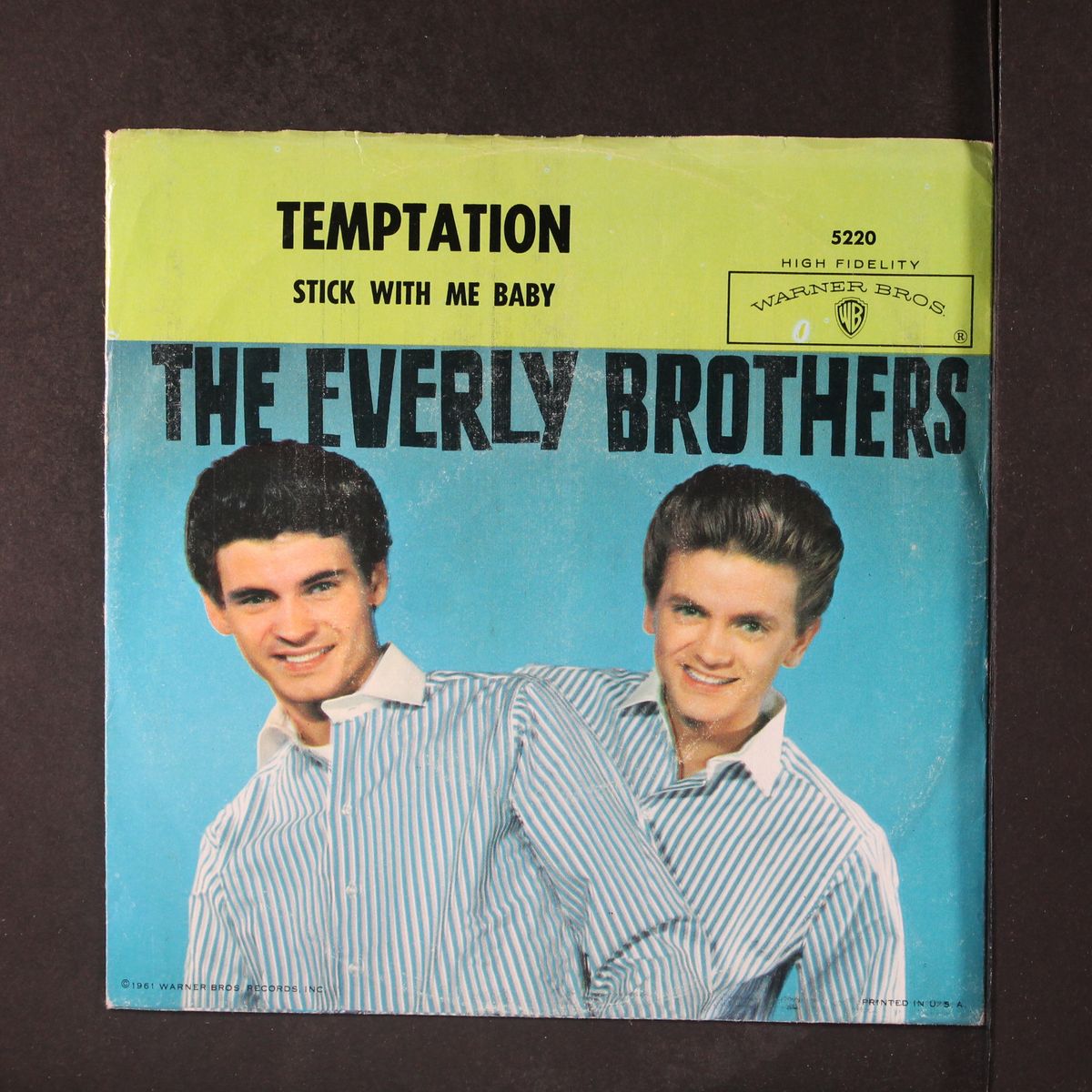 stick with me baby / temptation by EVERLY BROTHERS