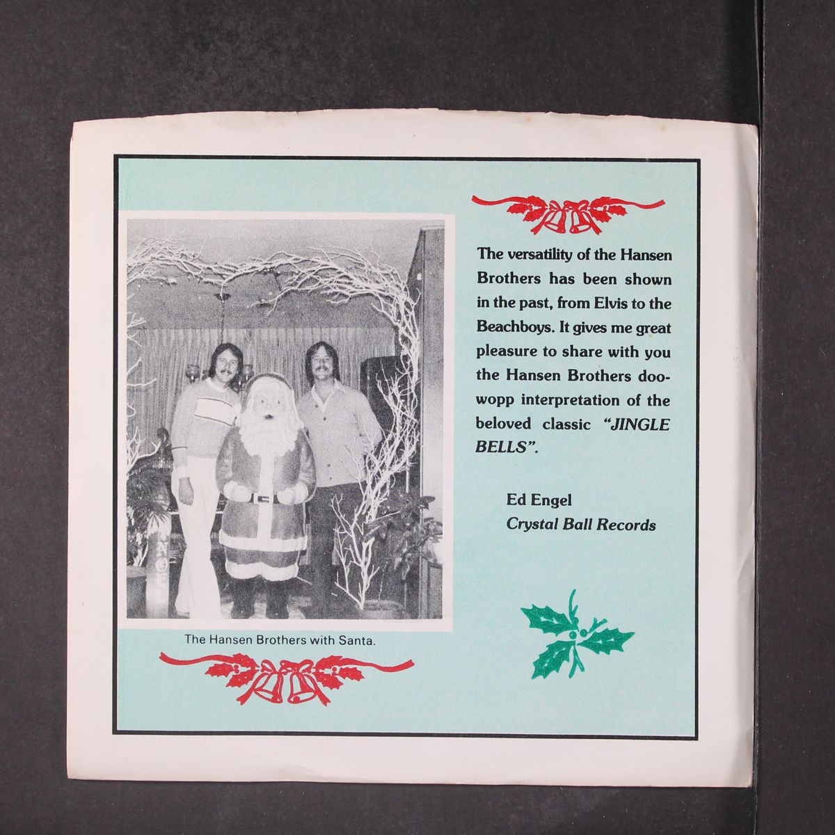 doo wop jingle bells / xmas peace by HANSEN BROTHERS