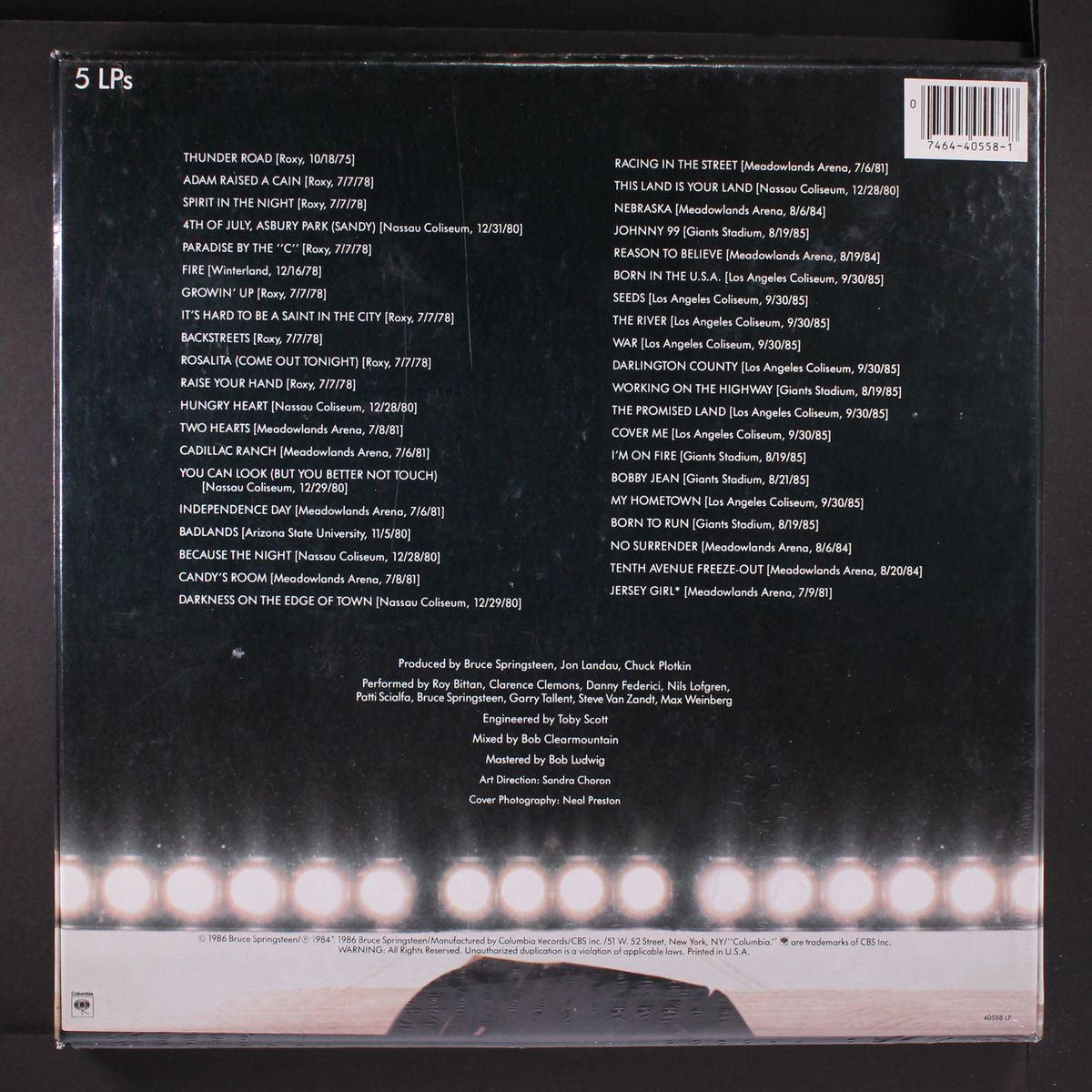live / 1975-85 by BRUCE SPRINGSTEEN