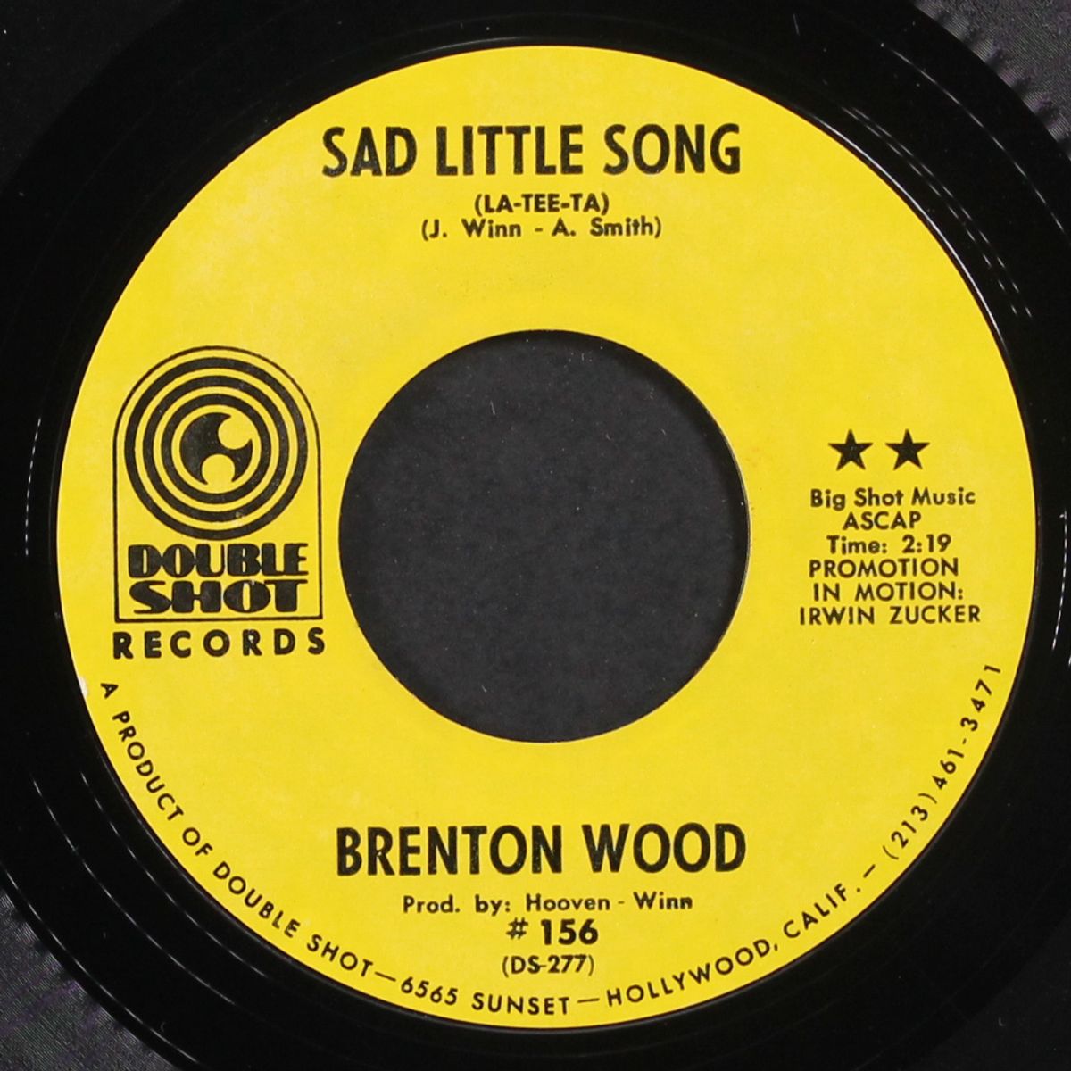 sad little song / who but a fool by BRENTON WOOD
