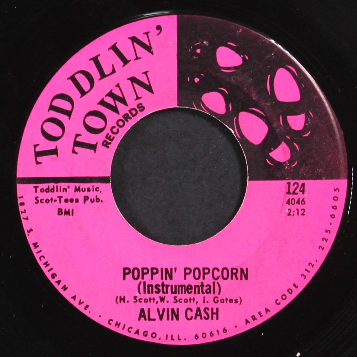 poppin' popcorn / instrumental by ALVIN CASH