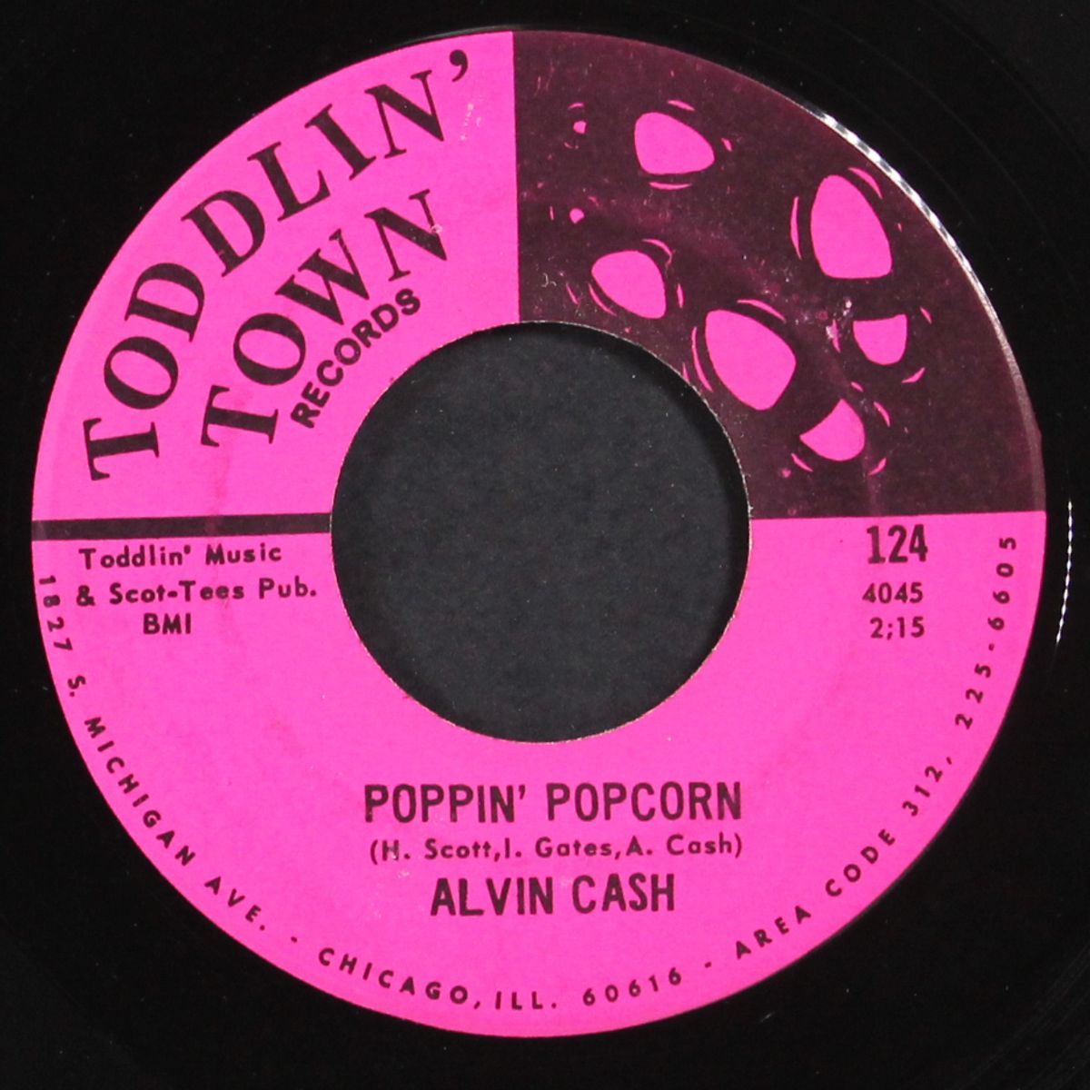 poppin' popcorn / instrumental by ALVIN CASH