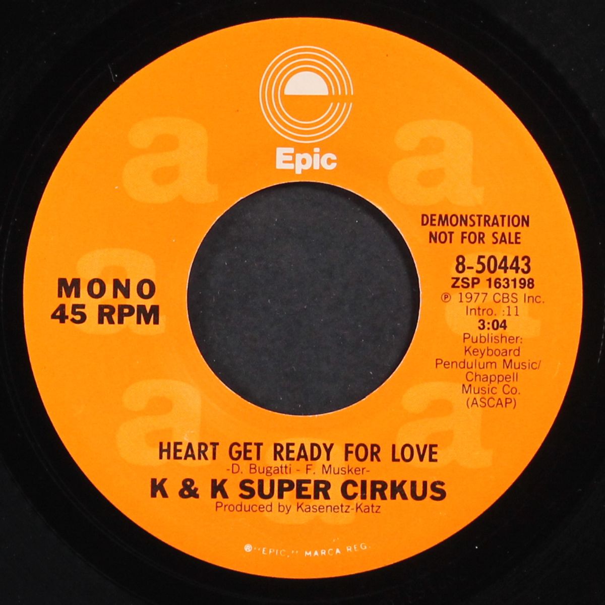 heart get ready for love / mono by K & K SUPER CIRKUS