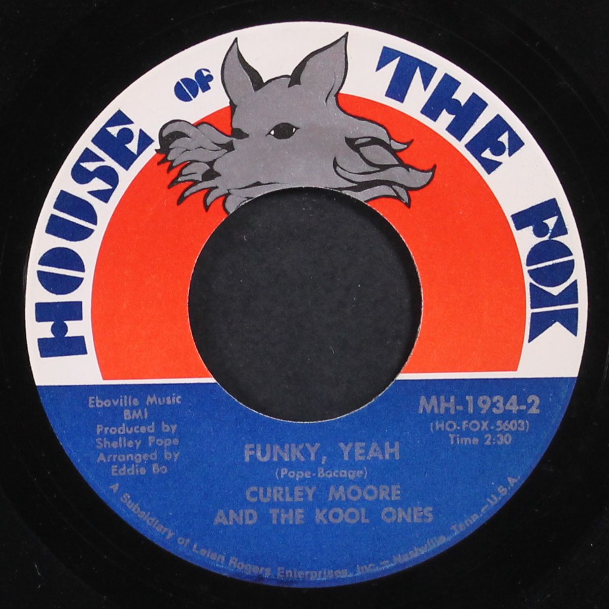 shelley's rubber band / funky, yeah by CURLY MOORE & KOOL ONES
