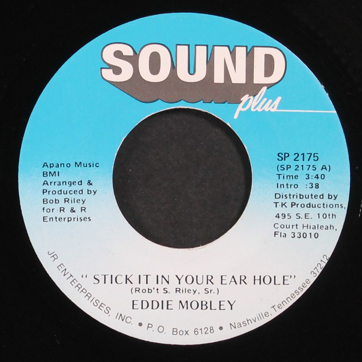 stick it in your ear hole / tired of the single life by EDDIE MOBLEY