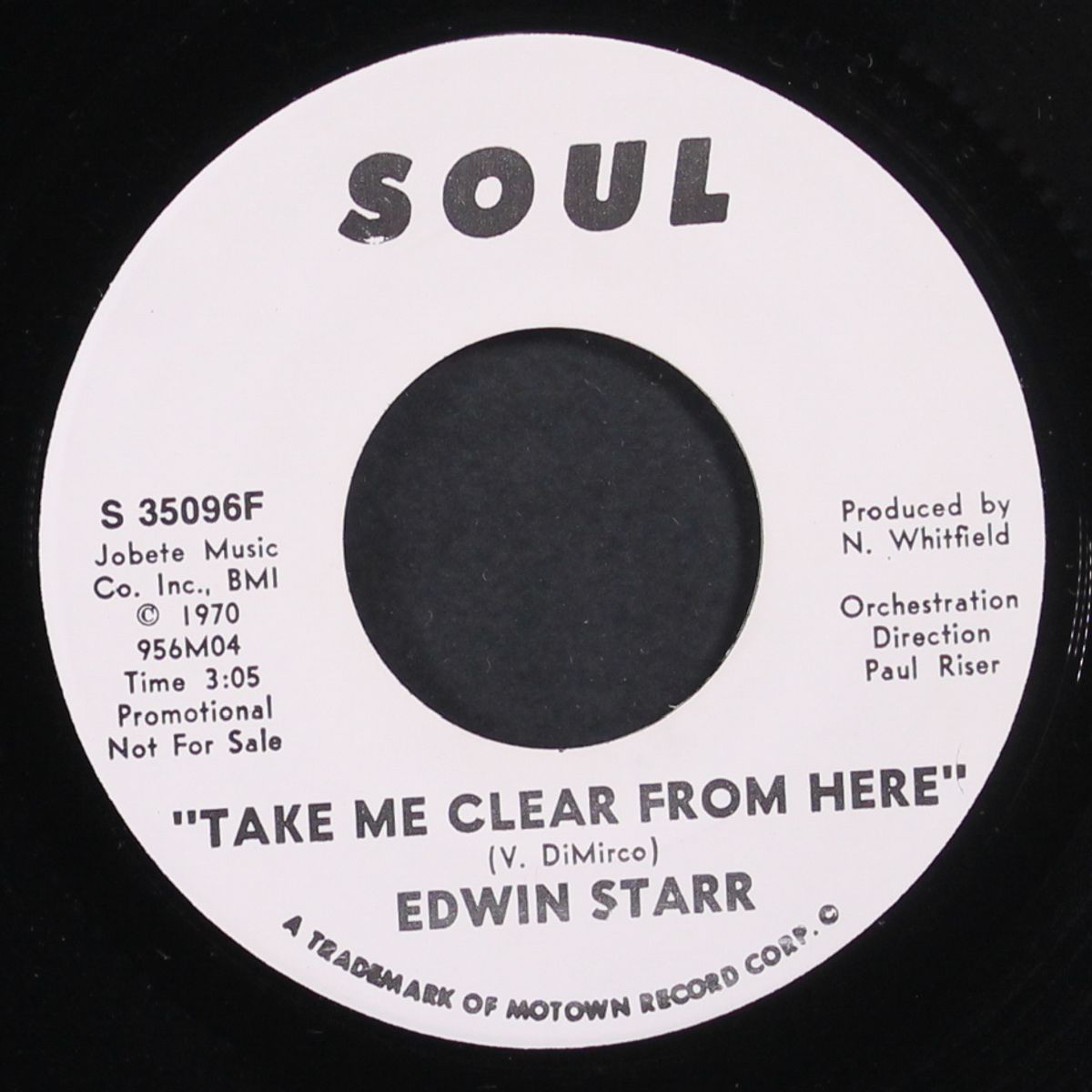 take me clear from here / same by EDWIN STARR