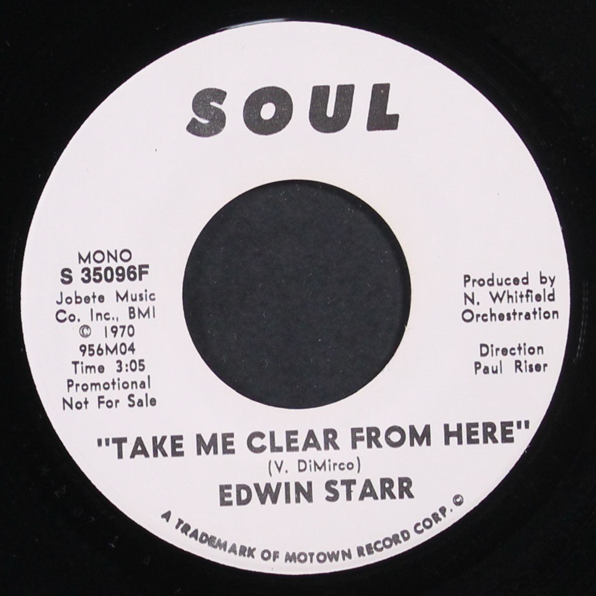 take me clear from here / same by EDWIN STARR