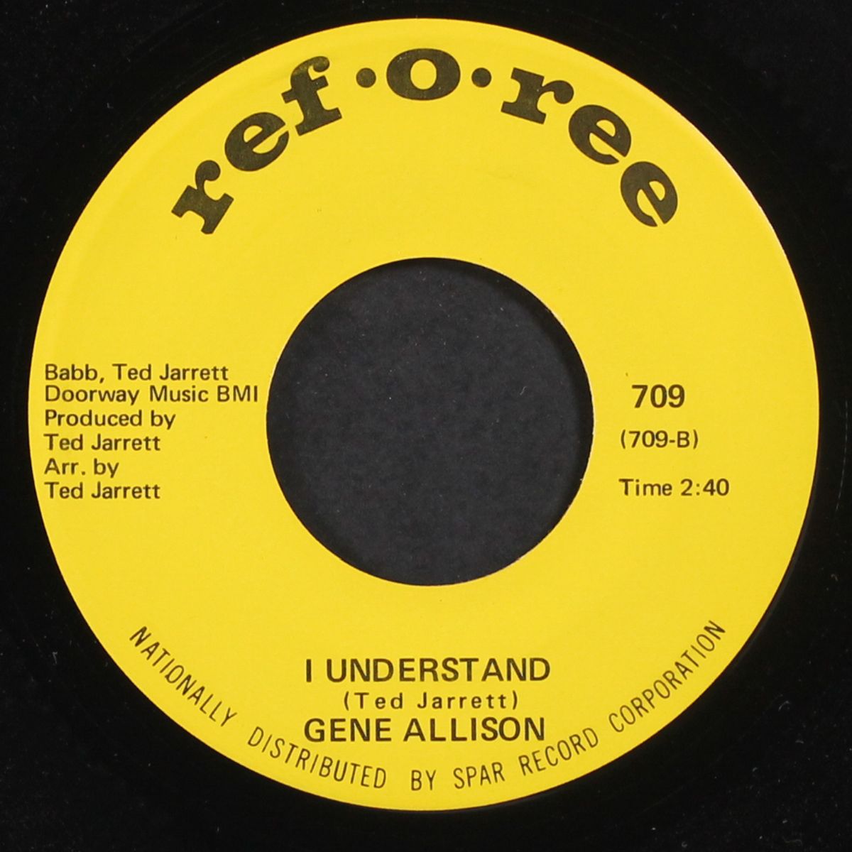 somebody somewhere / i understand by GENE ALLISON