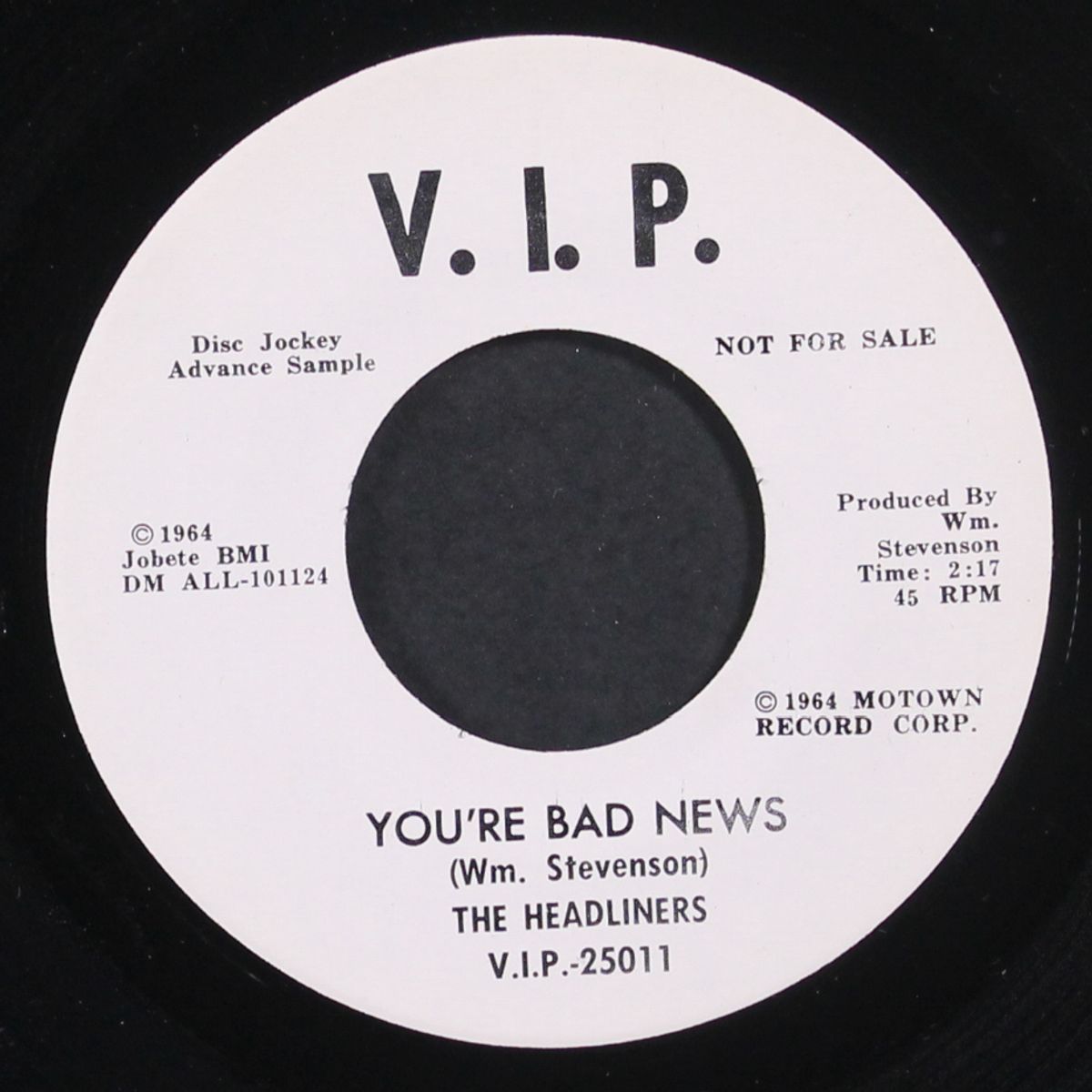 tonight's the night / you're bad new by HEADLINERS