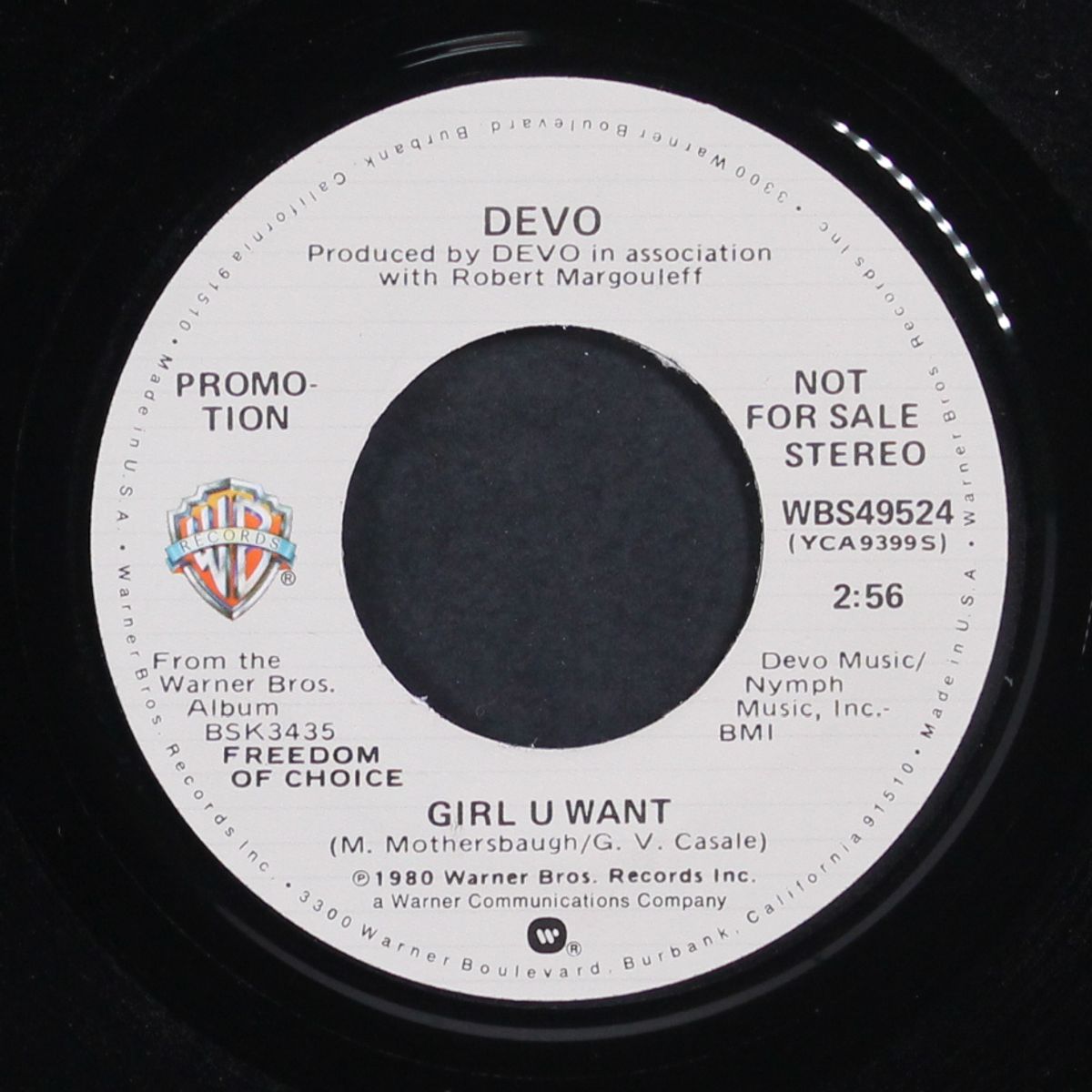 girl u want / mono by DEVO