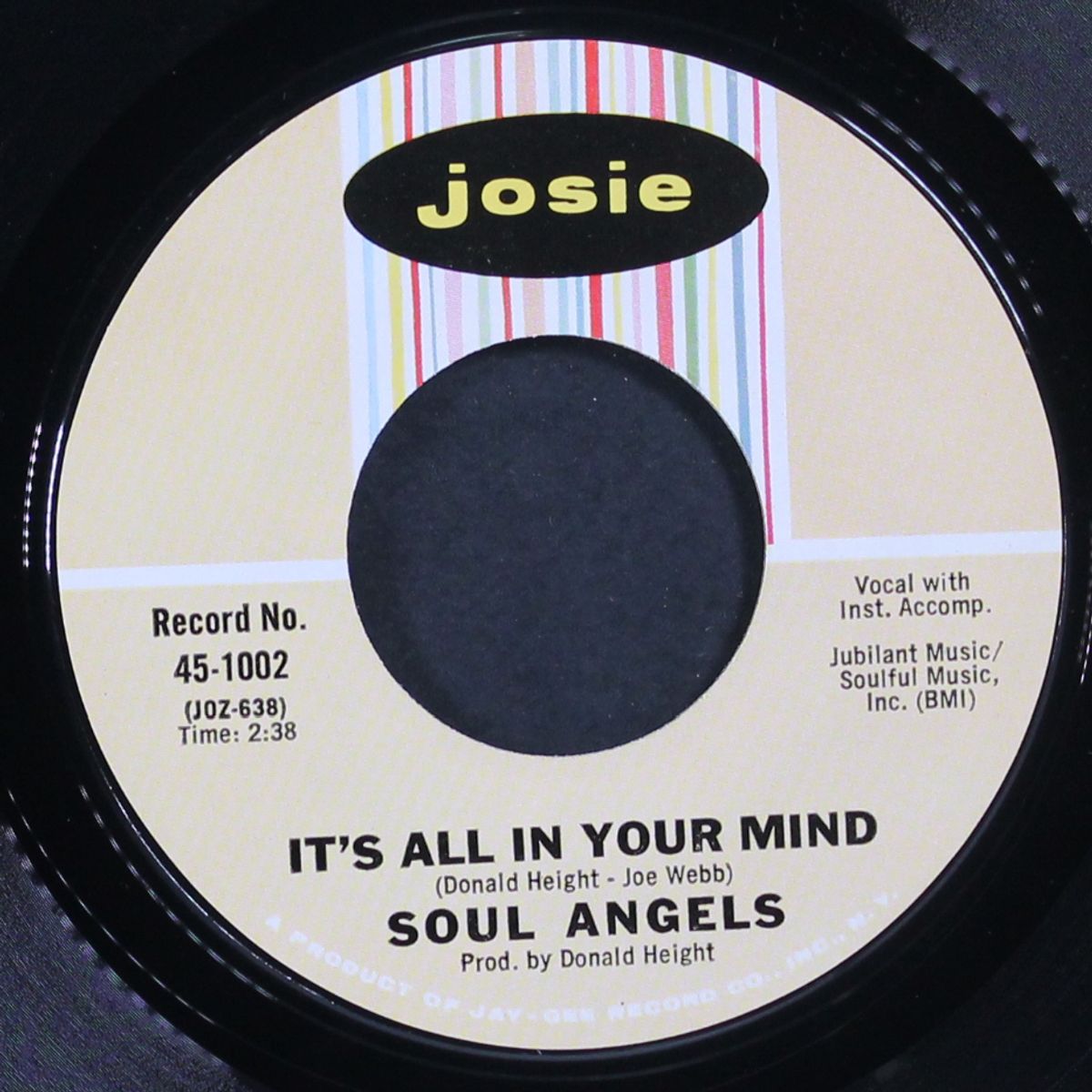 it's all in your mind / the ladies choice by SOUL ANGELS