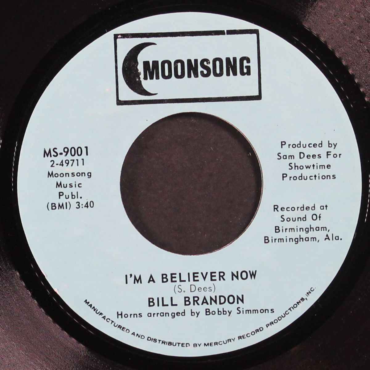 stop this merry-go-round / i'm a believer now by BILL BRANDON