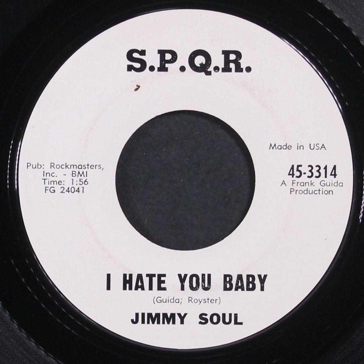 i hate you baby / change partners by JIMMY SOUL