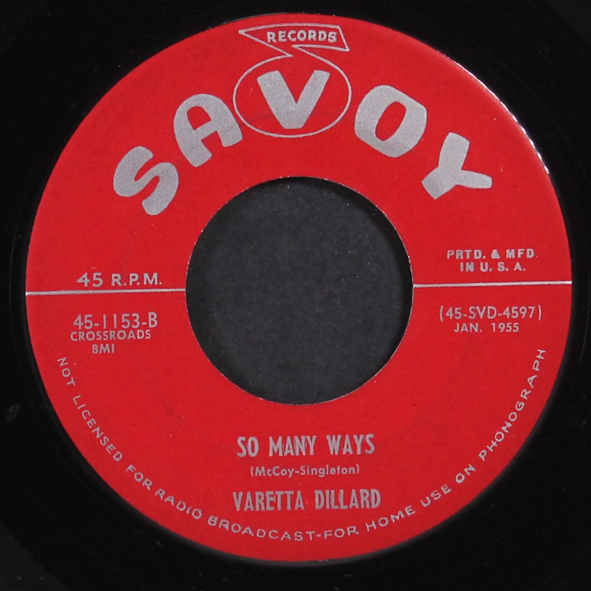 johnny has gone / so many ways by VARETTA DILLARD